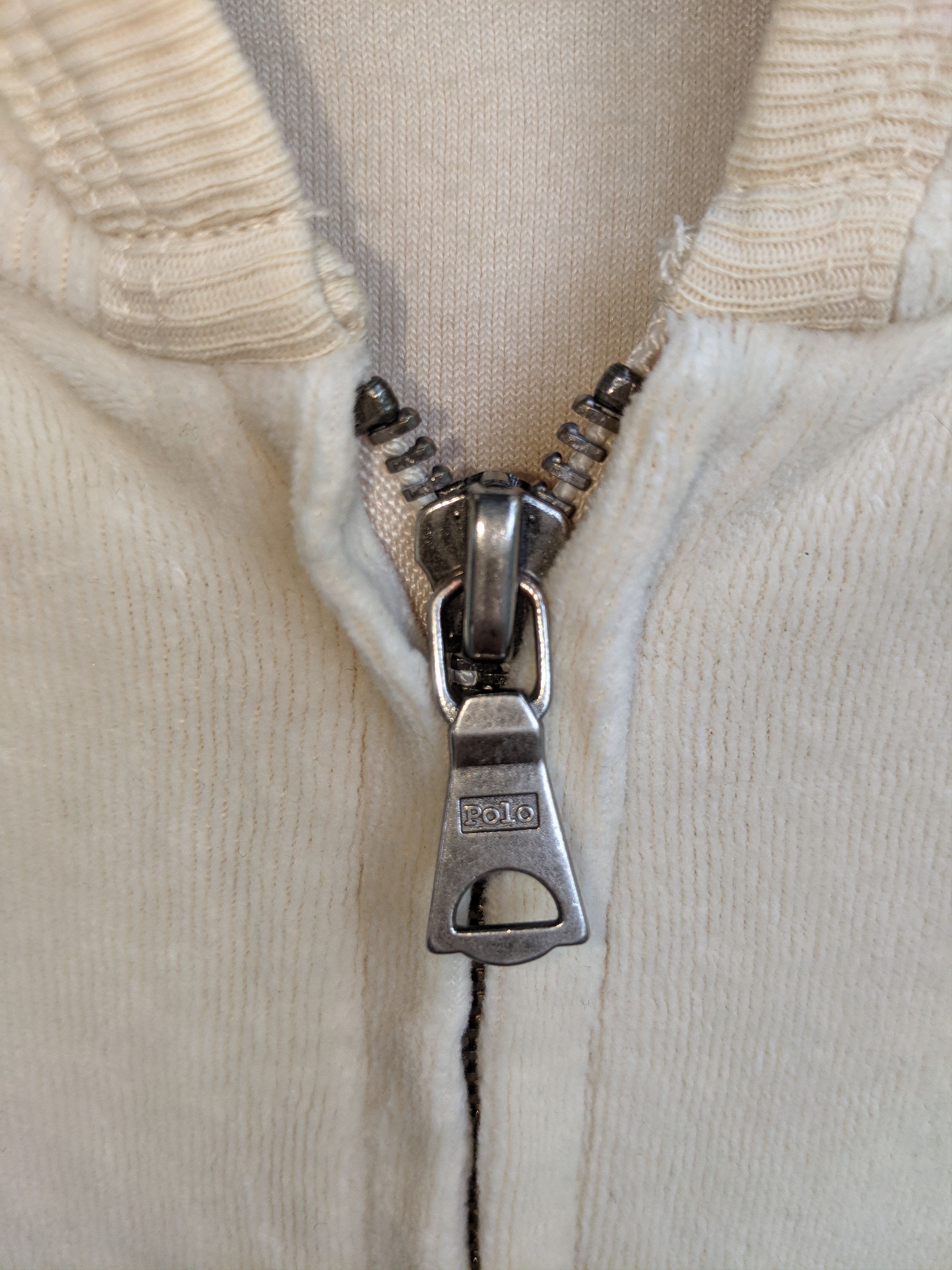 Polo Ralph Lauren Vintage Polo Ralph Lauren Velvet Sweater Hoodie Size US L / EU 52-54 / 3 - 5 Thumbnail