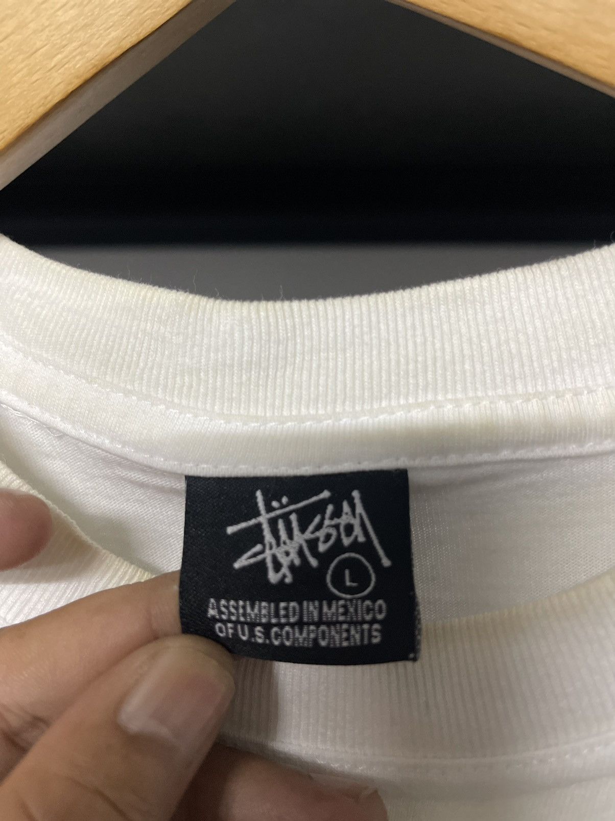 Stussy Vintage Stussy Cartoon Skateboard Mirror Print Tees Size US L / EU 52-54 / 3 - 5 Thumbnail