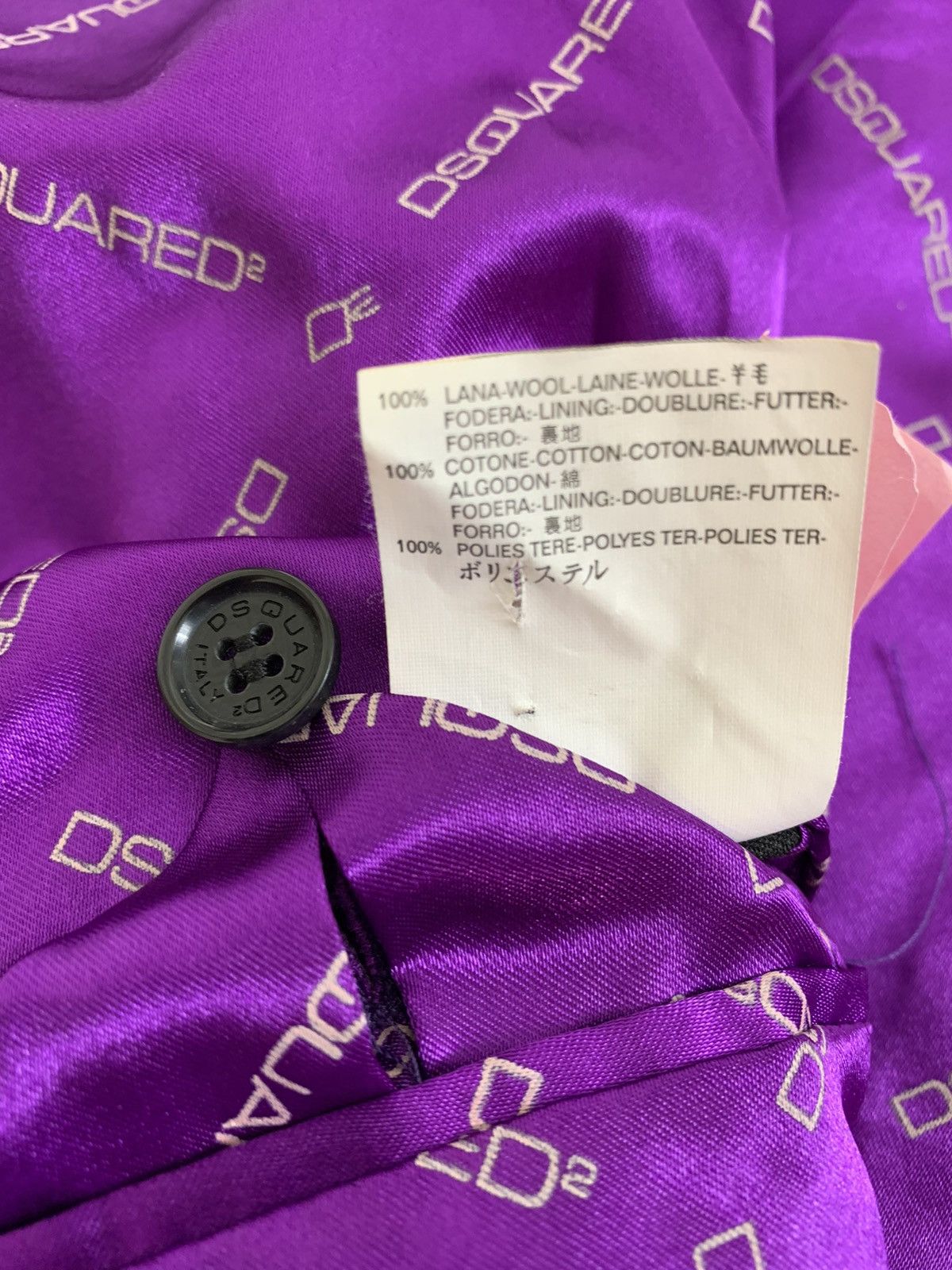 Dsquared2 Dsquared2 casual blazer button luxury Size 48R - 6 Thumbnail