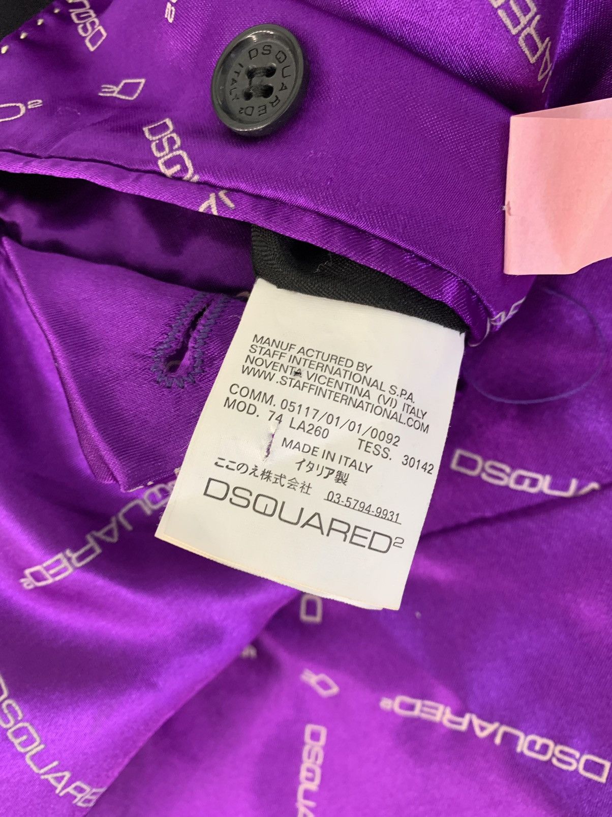 Dsquared2 Dsquared2 casual blazer button luxury Size 48R - 5 Thumbnail