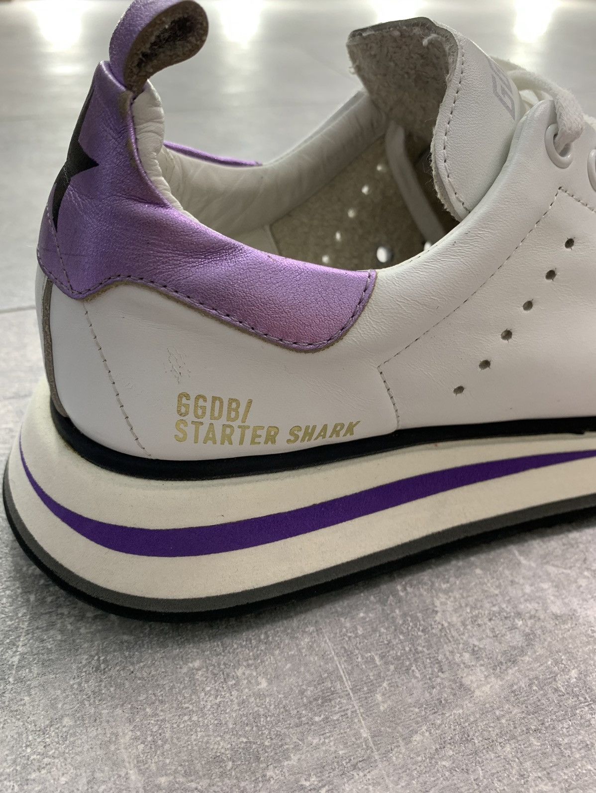 Golden Goose Golden Goose deluxe brand starter women shark ggdb Size US 7 / IT 37 - 9 Thumbnail