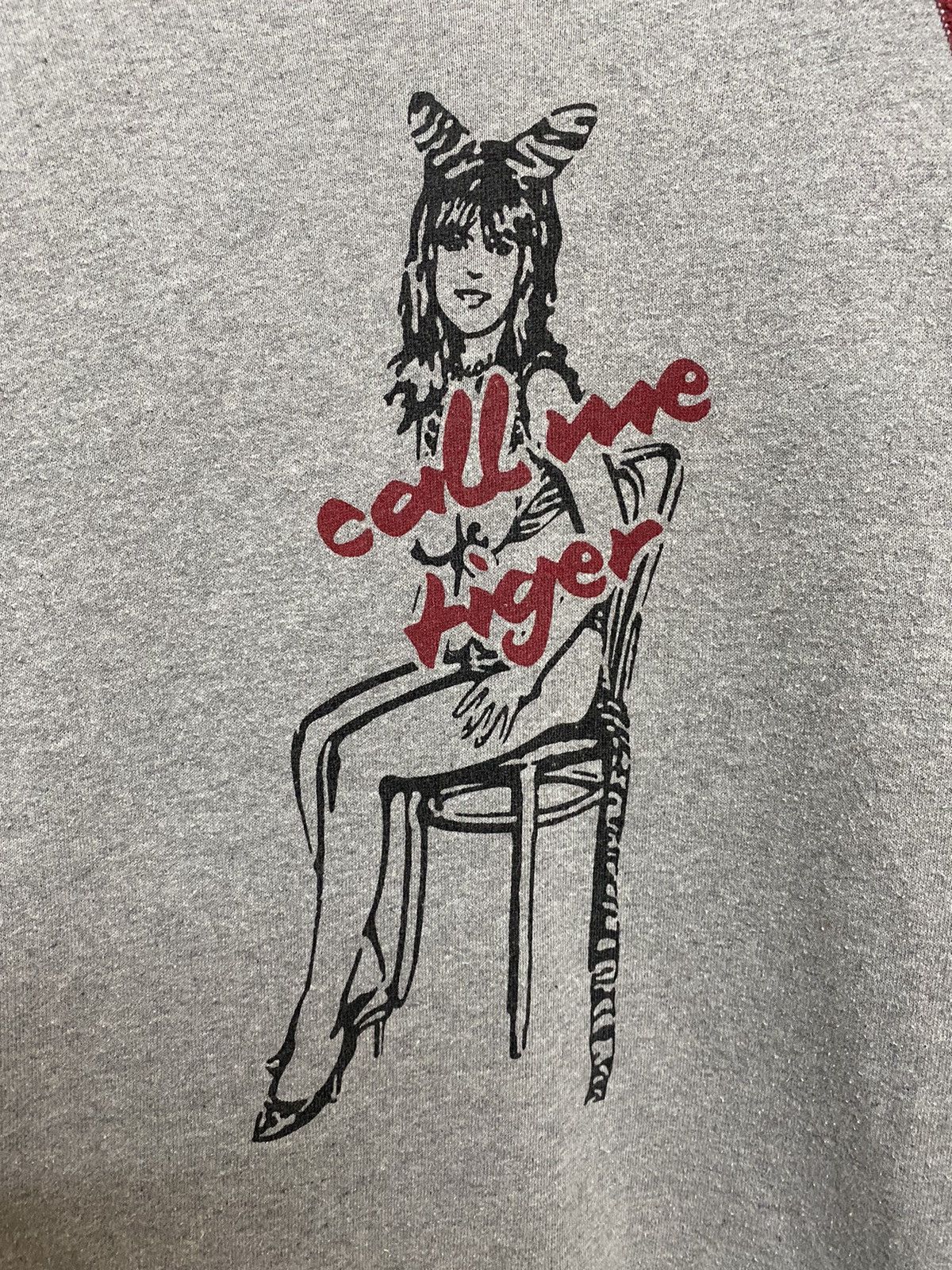 Hysteric Glamour × Japanese Brand Hysteric Glamour Call Me Tiger Show Girl Trainer Sweatshirt Size US S / EU 44-46 / 1 - 3 Thumbnail