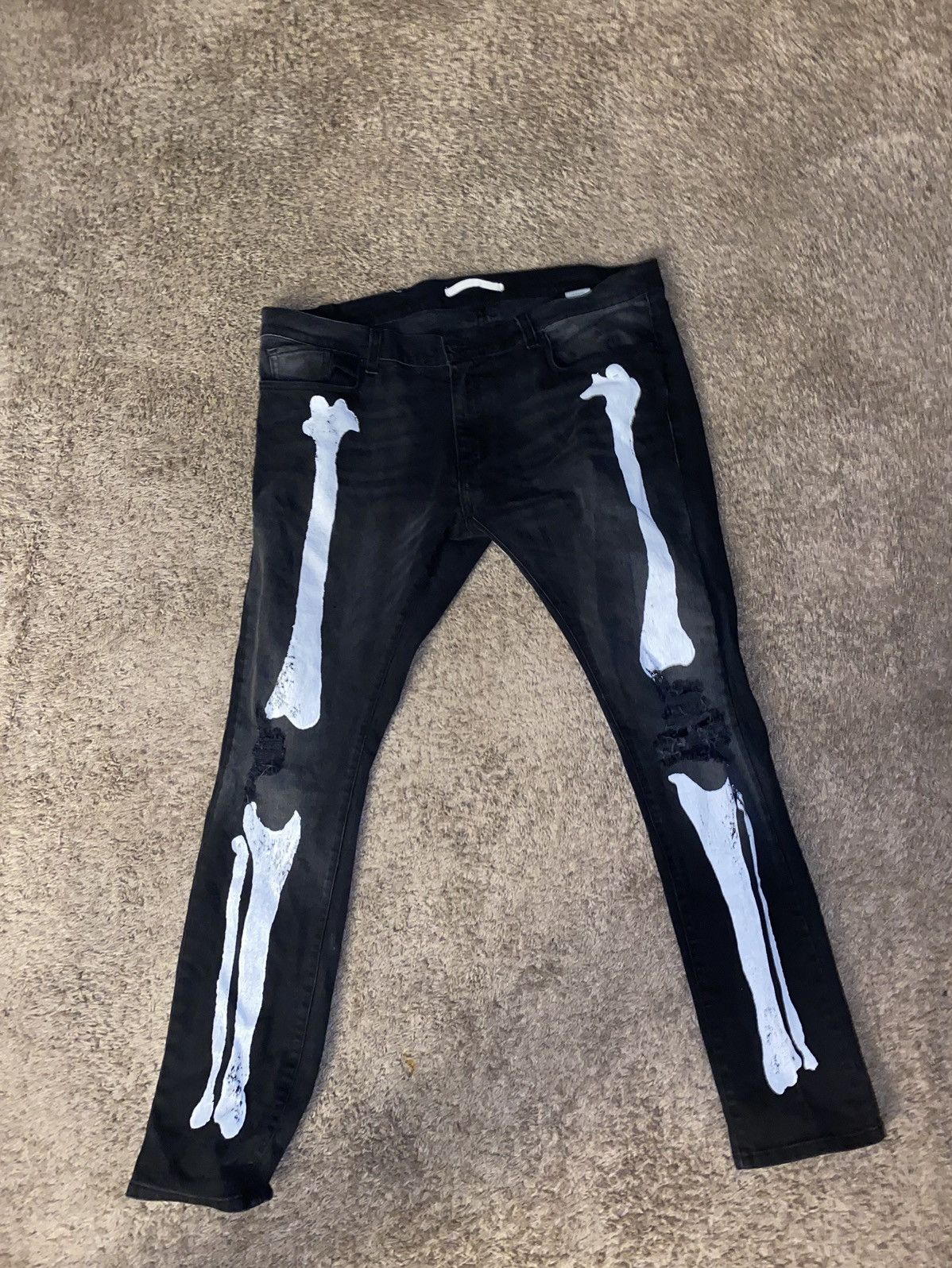 Golden Denim Golden Denim Skeleton Print Size US 38 / EU 54 - 1 Thumbnail