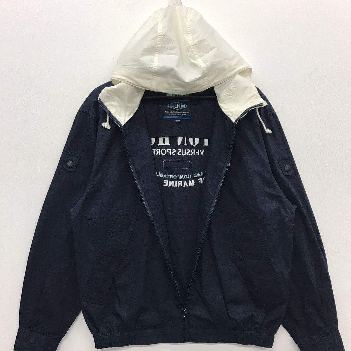 Japanese Brand Rare!! Leyton House Backprint Design Jacket Size US M / EU 48-50 / 2 - 12 Thumbnail
