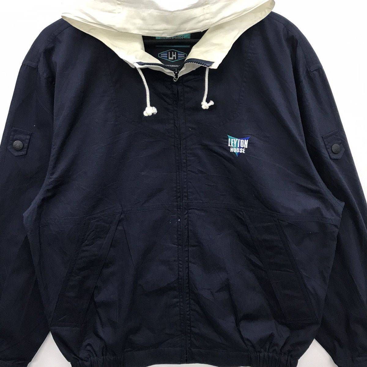 Japanese Brand Rare!! Leyton House Backprint Design Jacket Size US M / EU 48-50 / 2 - 9 Thumbnail