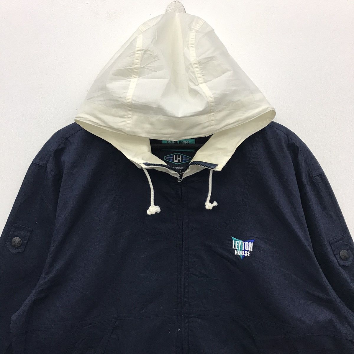 Japanese Brand Rare!! Leyton House Backprint Design Jacket Size US M / EU 48-50 / 2 - 3 Thumbnail