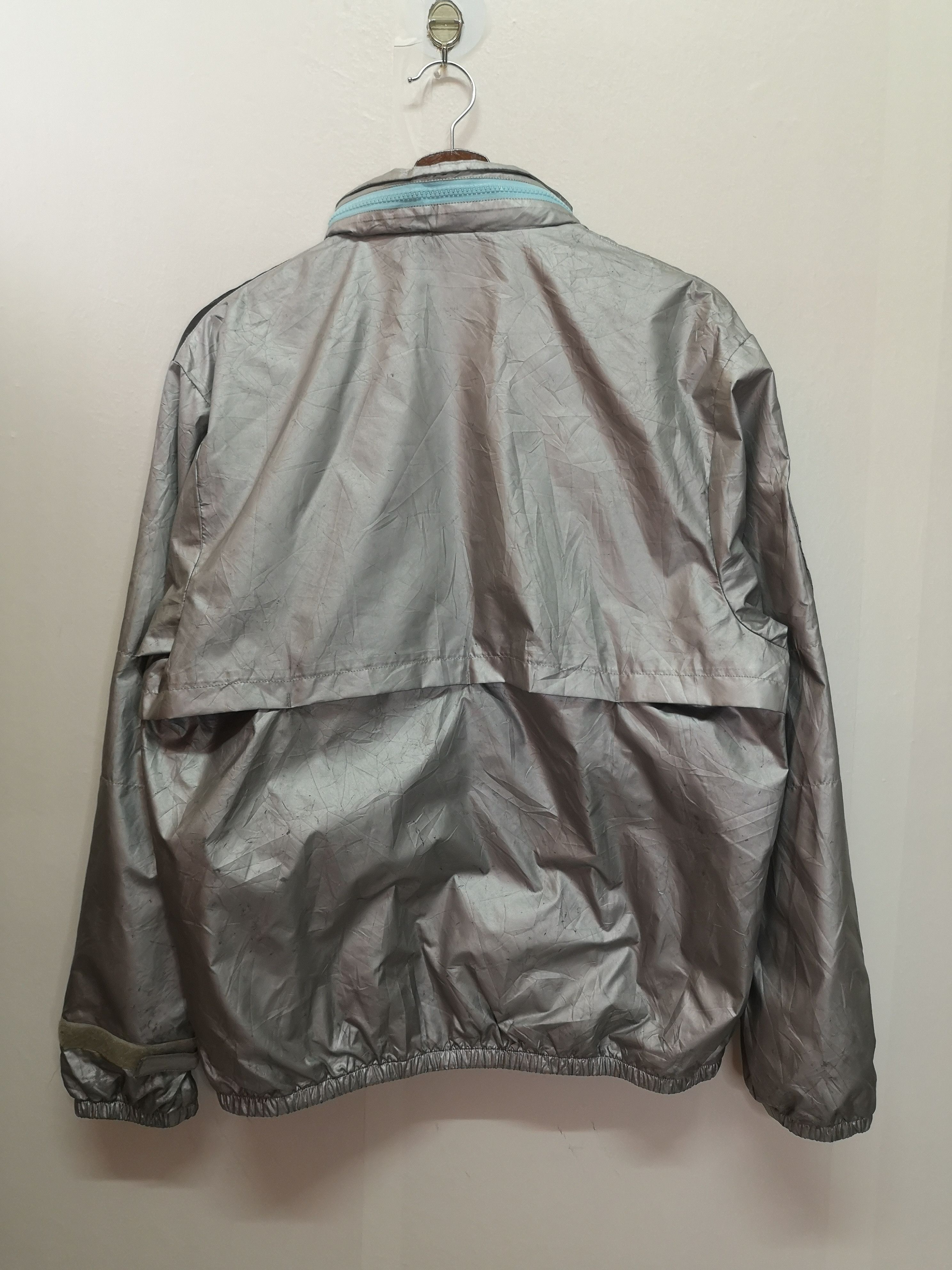 Adidas × Vintage Adidas Running Windbreaker Sleeve watch Jacket Size US M / EU 48-50 / 2 - 5 Thumbnail