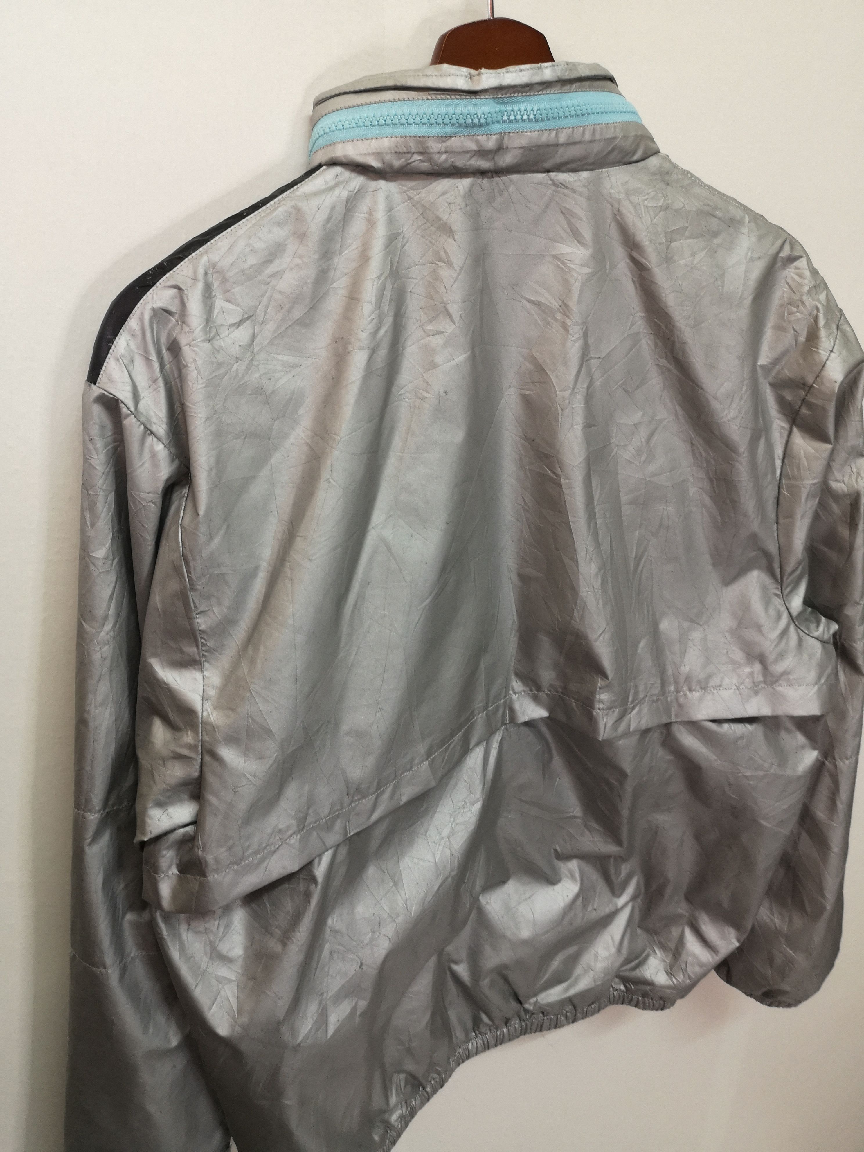 Adidas × Vintage Adidas Running Windbreaker Sleeve watch Jacket Size US M / EU 48-50 / 2 - 6 Thumbnail