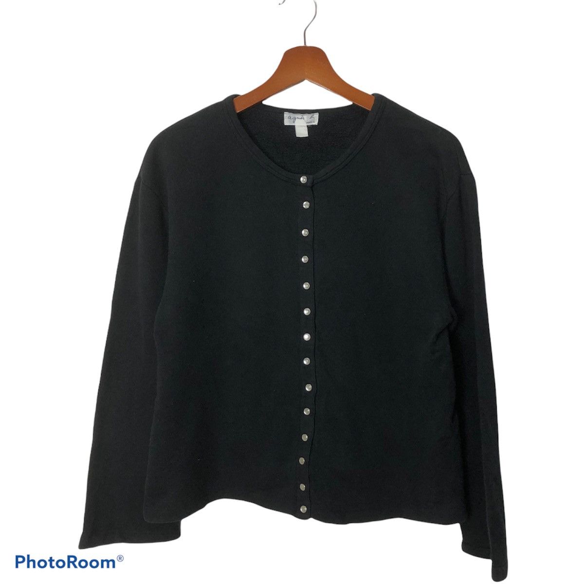 Agnes B CropTop Snap Button