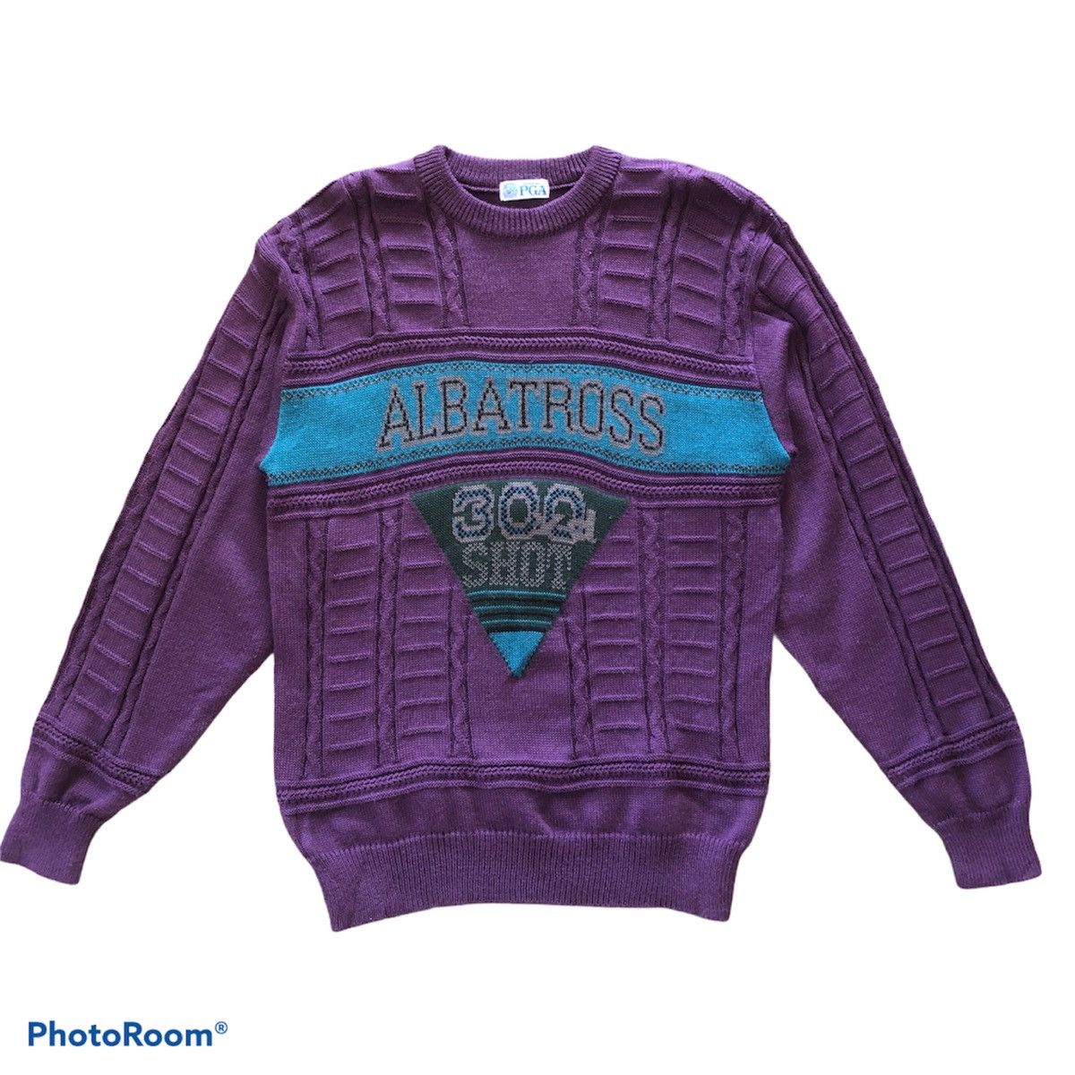 Other × PGA Tour Vintage PGA Albatross 300shot Knitwear/sweater Size US L / EU 52-54 / 3 - 1 Thumbnail