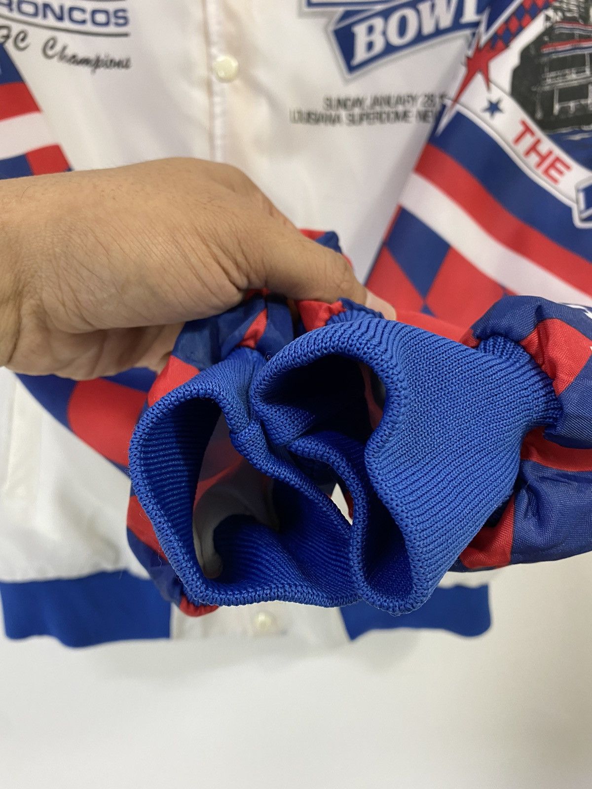 Chalk Line × NFL Vintage 89’ Denver Broncos Super Bowl Full print Jacket Size US L / EU 52-54 / 3 - 10 Thumbnail
