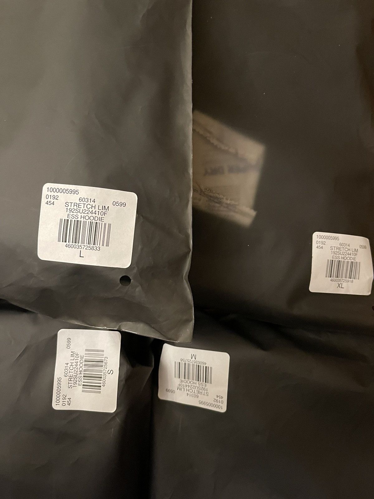 FOG FOG - Essentials Fear Of God Stretch Limo Hoodie Sz (L) Size US L / EU 52-54 / 3 - 6 Thumbnail