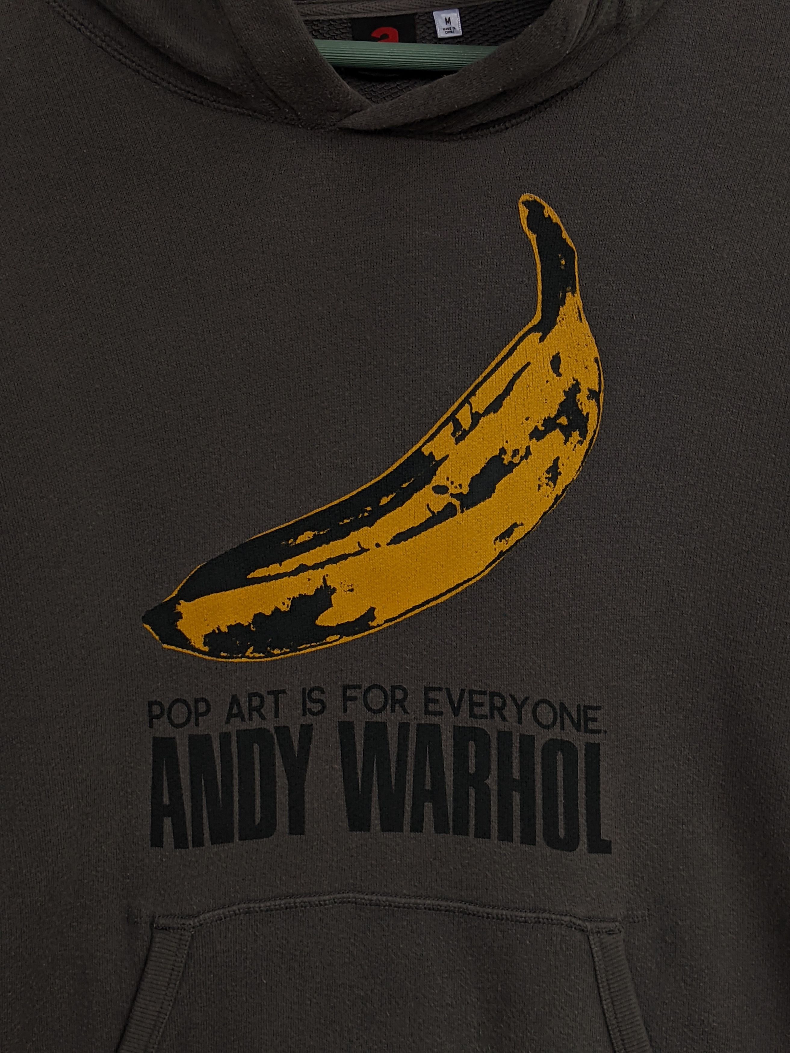 Andy Warhol Andy Warhol x Uniqlo Banana Art Hoodie Size US M / EU 48-50 / 2 - 3 Thumbnail