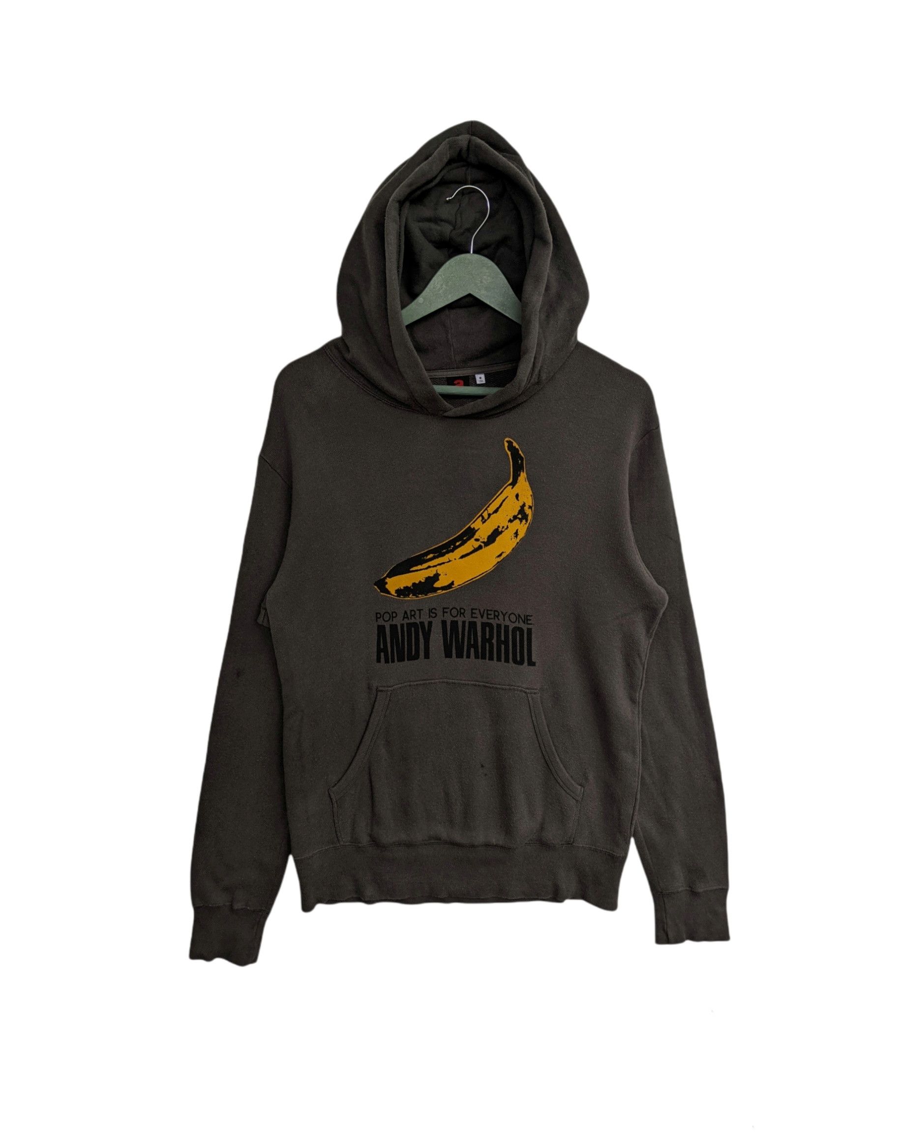 Andy Warhol Andy Warhol x Uniqlo Banana Art Hoodie Size US M / EU 48-50 / 2 - 1 Thumbnail