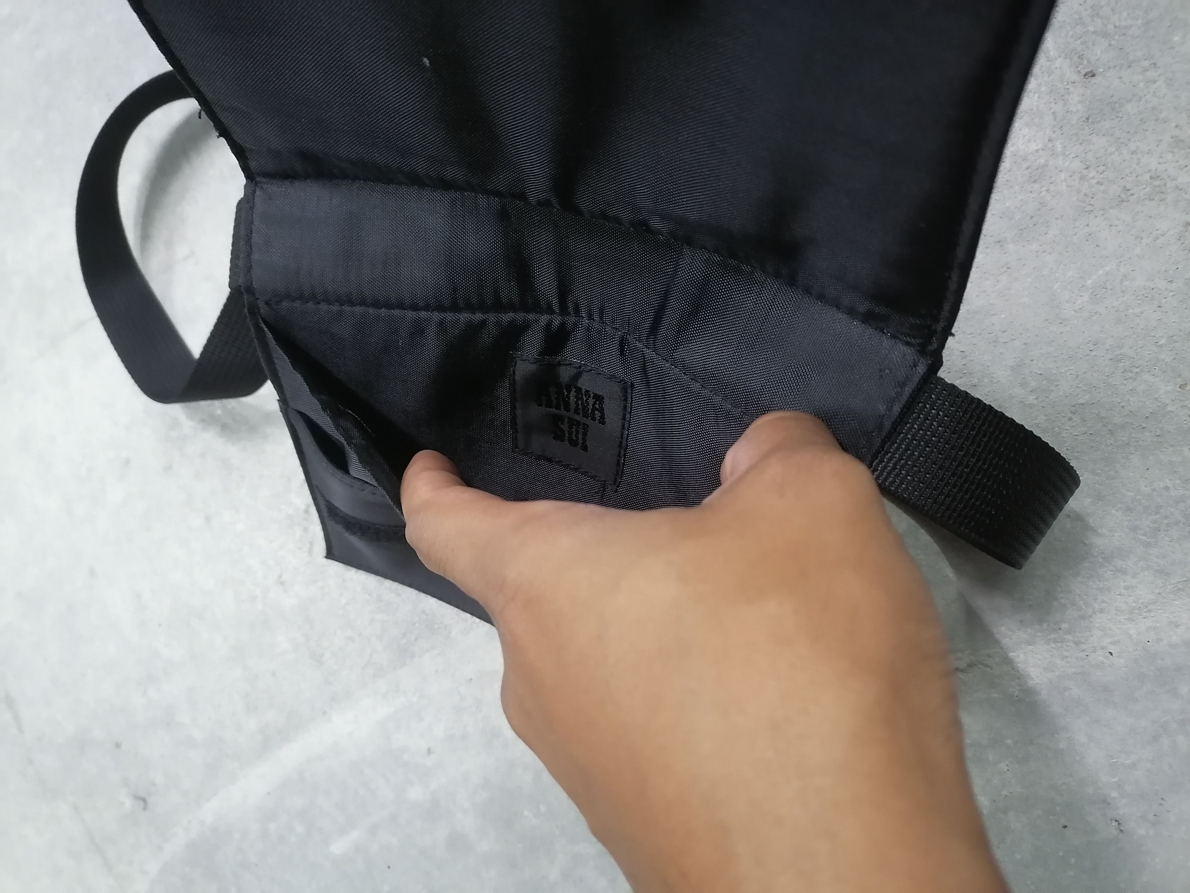 Anna Sui Rare❗Anna Sui Nylon Waist / Crossbody Bag Size ONE SIZE - 7 Thumbnail