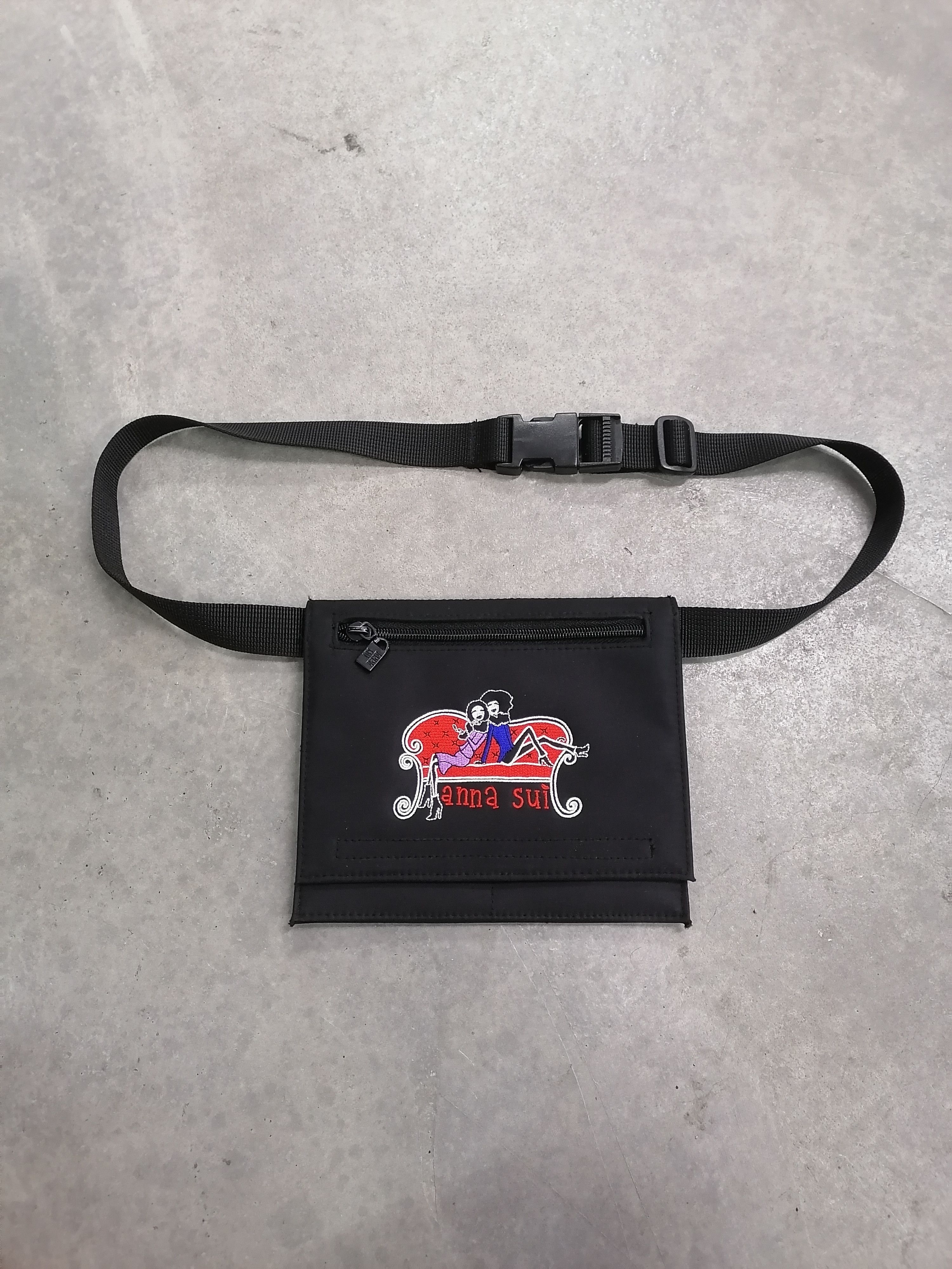 Anna Sui Rare❗Anna Sui Nylon Waist / Crossbody Bag Size ONE SIZE - 2 Thumbnail