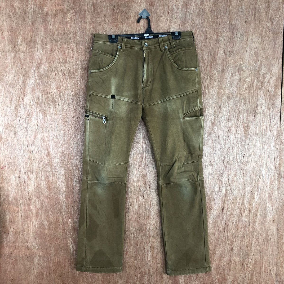 image of 1990X Clothing Fieldcore Brown Multipocket Cargo Pants C938, Men's (Size 30)