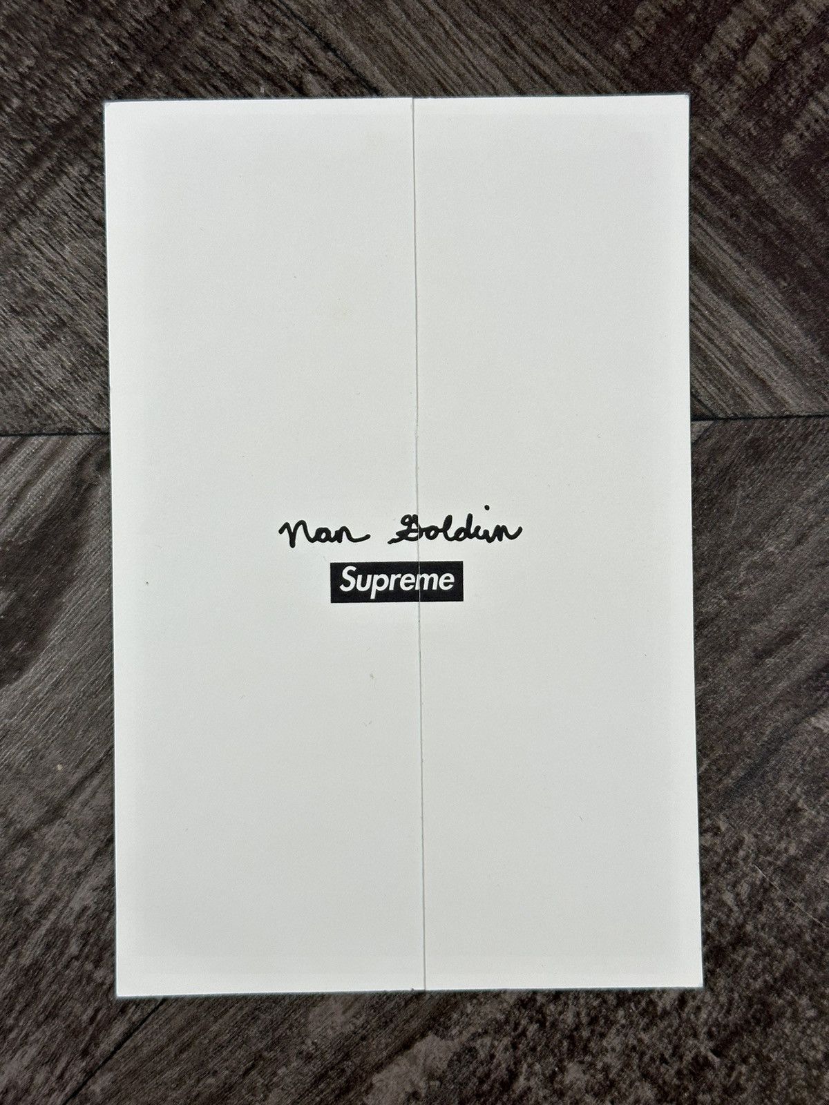 Supreme Supreme Nan Goldin Sticker Size ONE SIZE - 2 Thumbnail