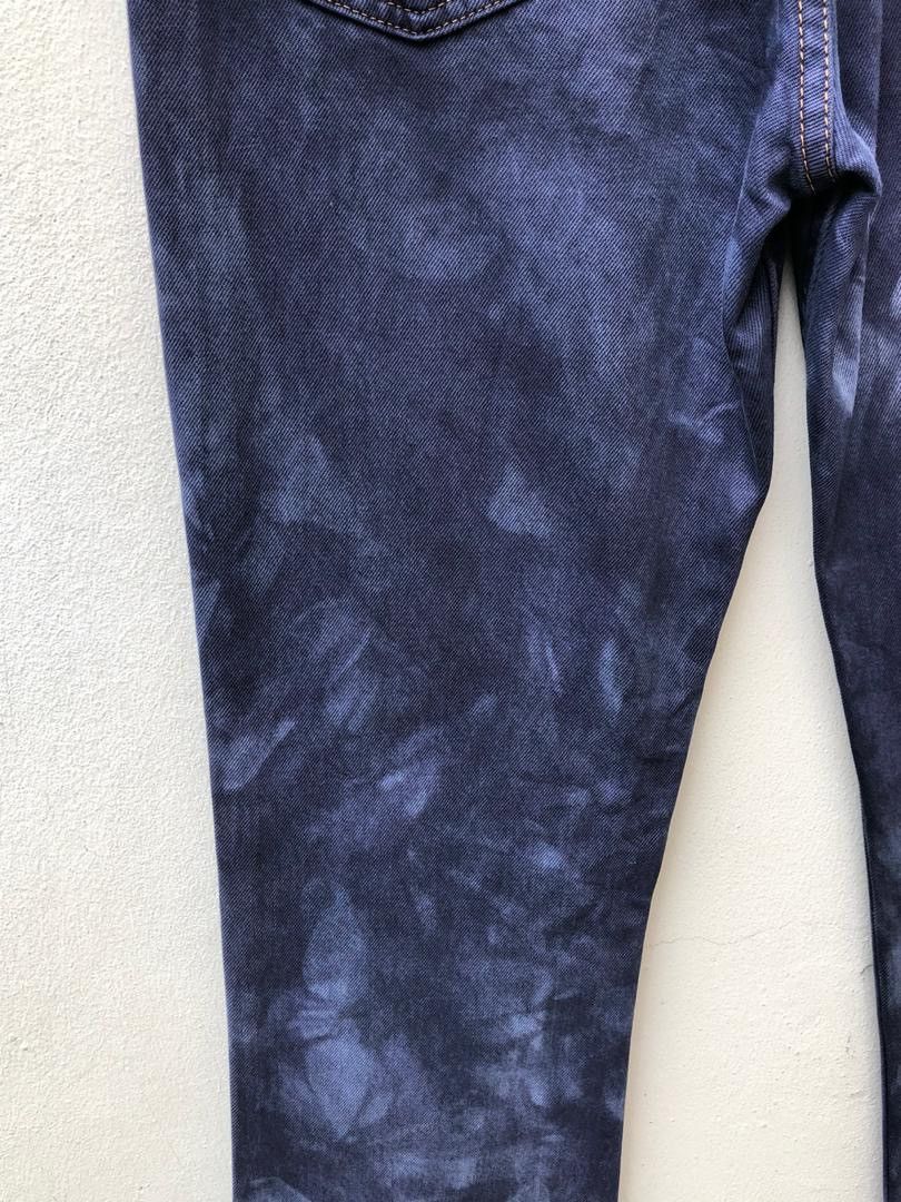 Japanese Brand × LVC × Vintage VTG 1996 Levi’s 646 Orange Tab Tie Dye Denim Flare Jeans Size US 30 / EU 46 - 16 Thumbnail