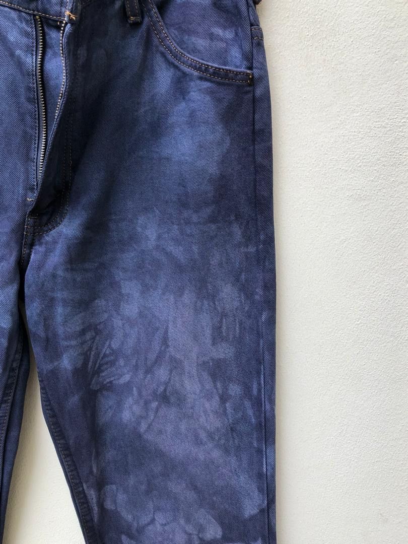 Japanese Brand × LVC × Vintage VTG 1996 Levi’s 646 Orange Tab Tie Dye Denim Flare Jeans Size US 30 / EU 46 - 7 Thumbnail