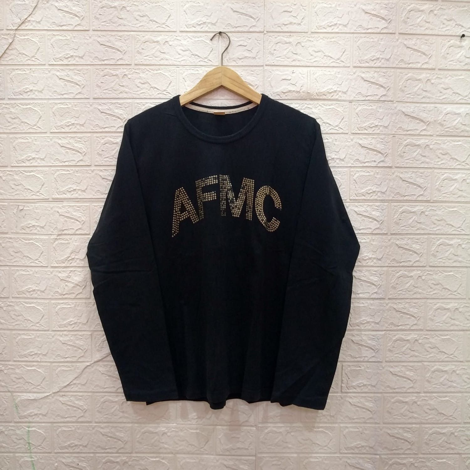 Japanese Brand × Vintage Purple & yellow AFMC ohio military long Sleeve tee Size US L / EU 52-54 / 3 - 1 Thumbnail