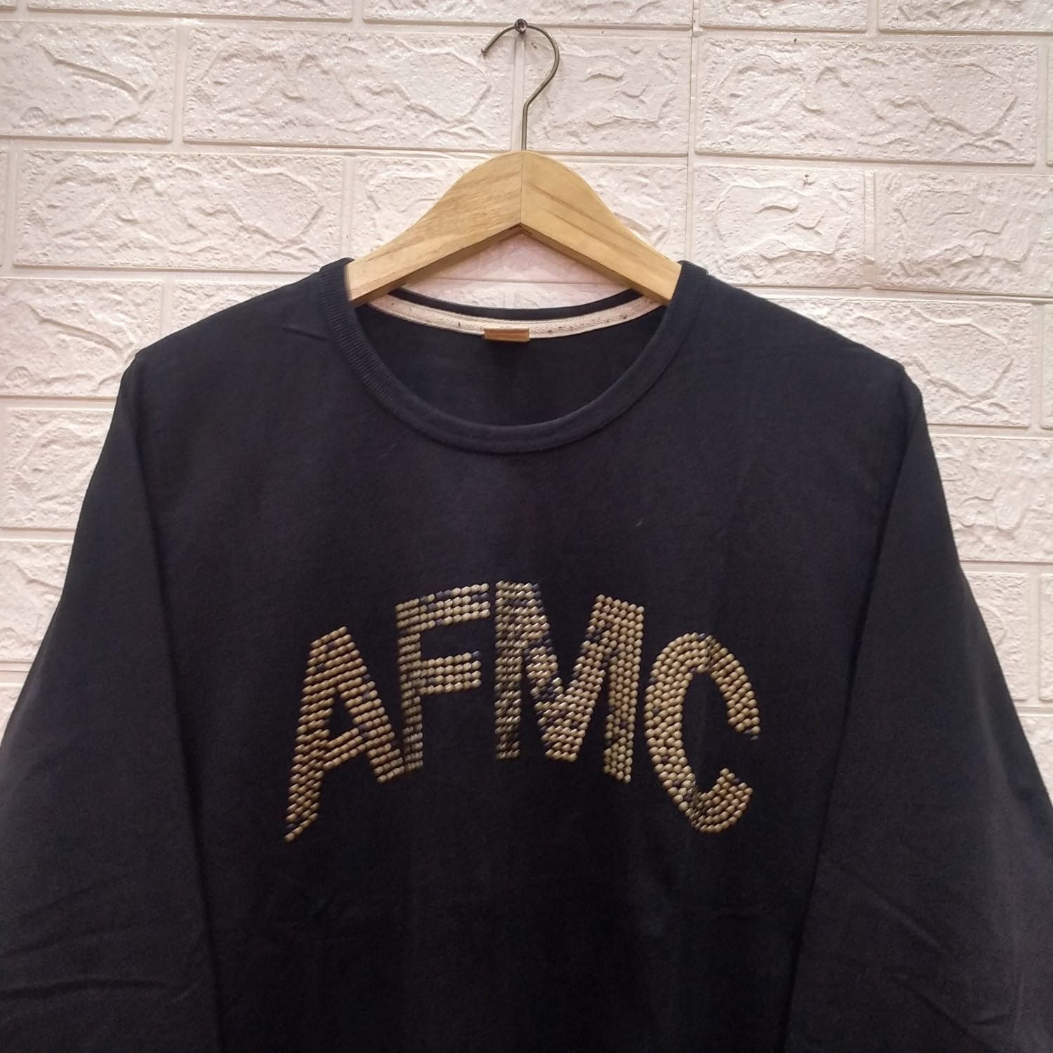 Japanese Brand × Vintage Purple & yellow AFMC ohio military long Sleeve tee Size US L / EU 52-54 / 3 - 3 Thumbnail