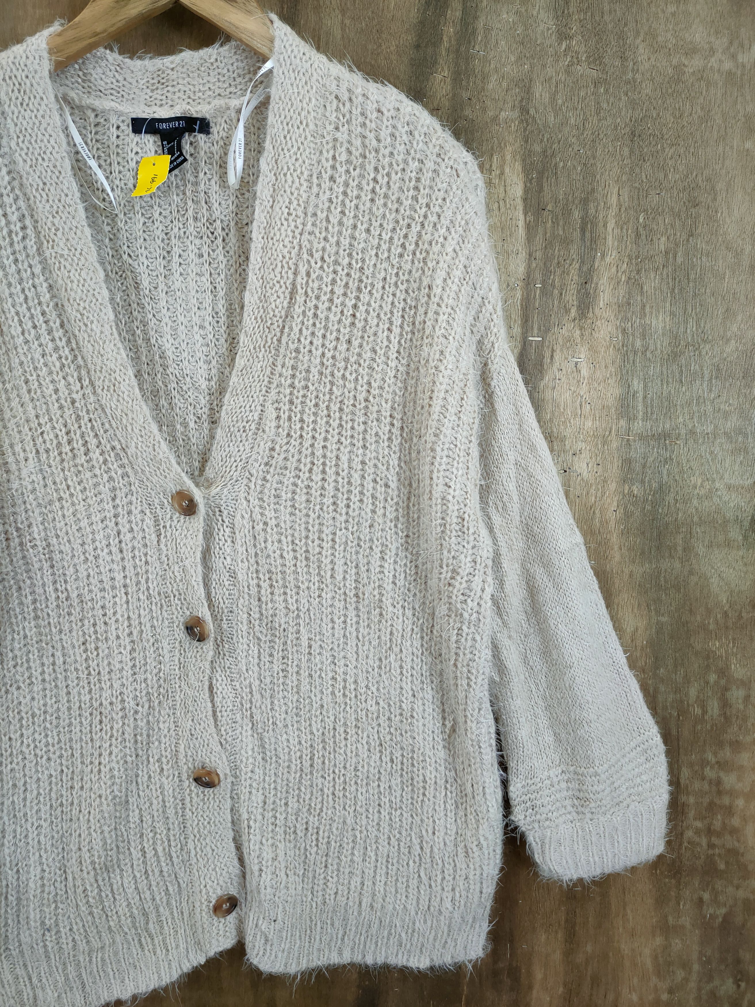 Aran Isles Knitwear D Forever 21 cardigan fur mohair aran isle knitwear #46-991 Size US S / EU 44-46 / 1 - 3 Thumbnail