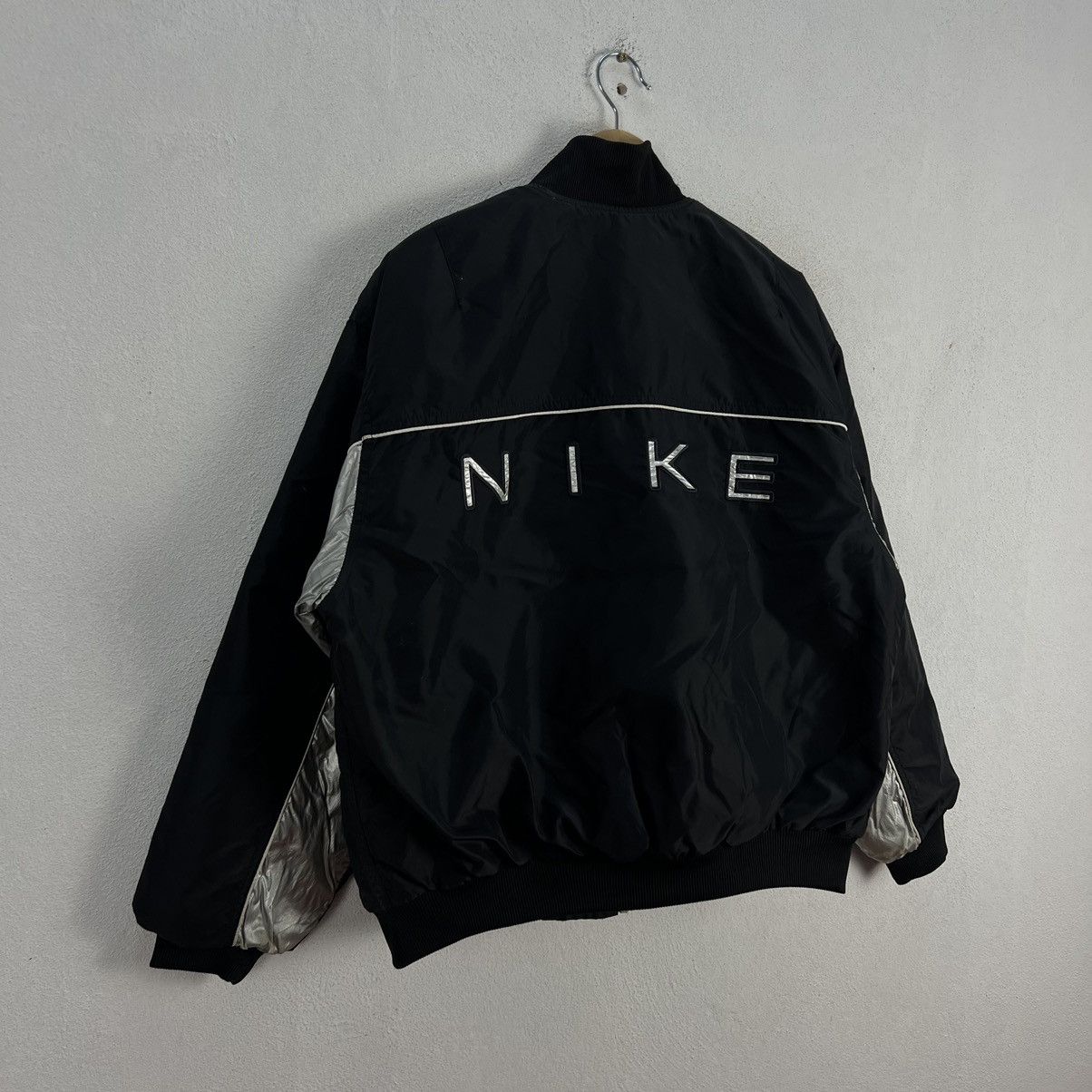 Nike × Vintage VINTAGE NIKE REVERSIBLE JACKET BIG SWOOSH LOGO Size US M / EU 48-50 / 2 - 6 Thumbnail