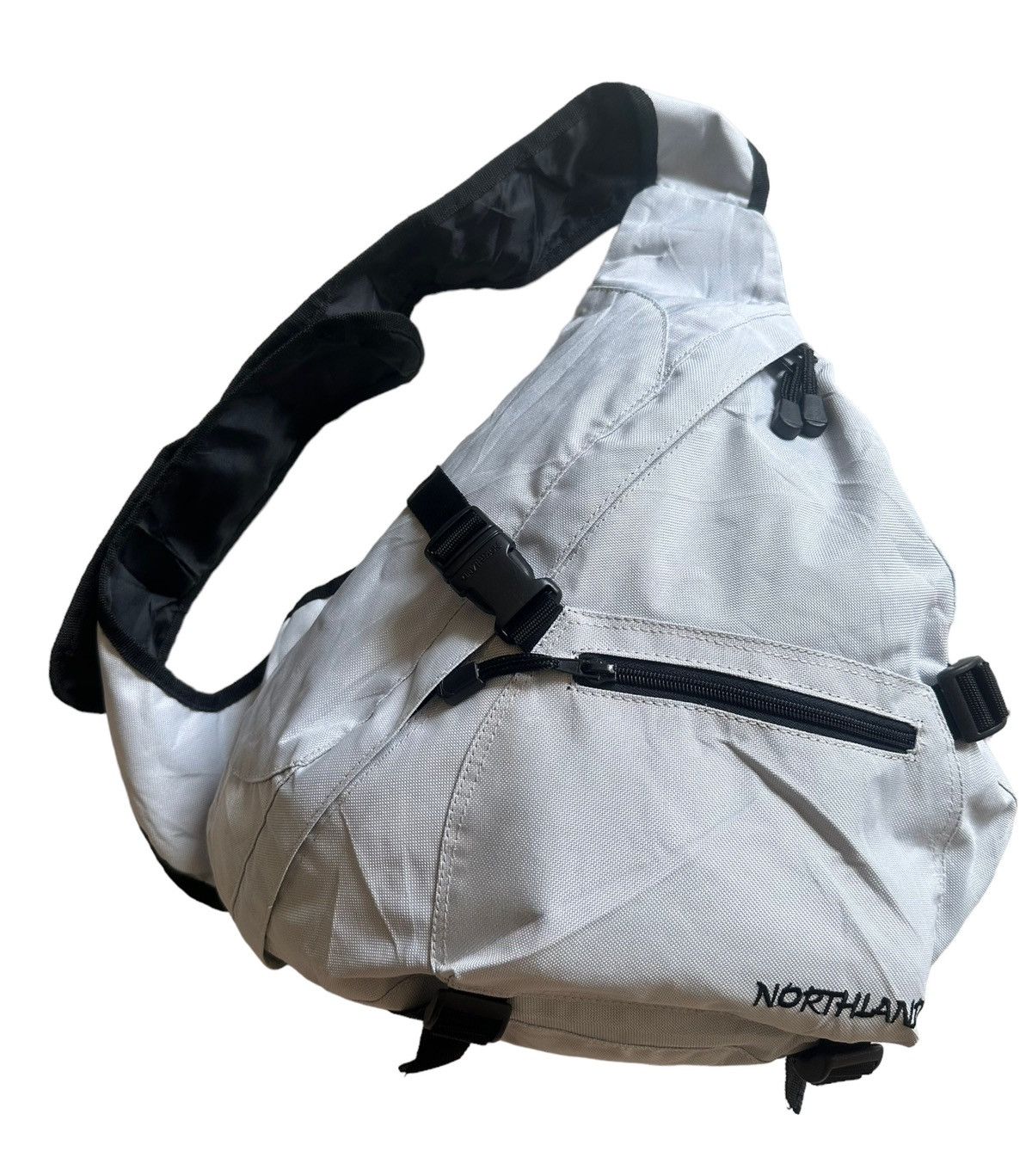 Japanese Brand Vintage NORTHLAND Crossbody Sling Bag Backpack Tactical Y2k Size ONE SIZE - 2 Thumbnail