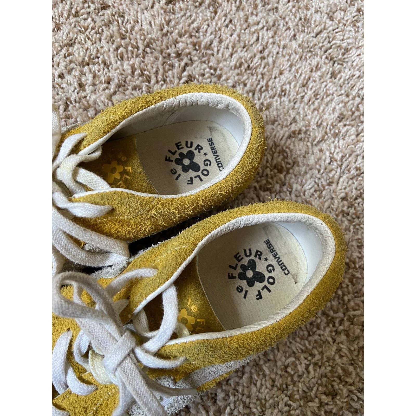 Converse × Golf Wang × Tyler The Creator Golf Le Fleur x One Star Ox Solar Power Yellow 2017 Size 8 Size US 8 / IT 38 - 5 Thumbnail