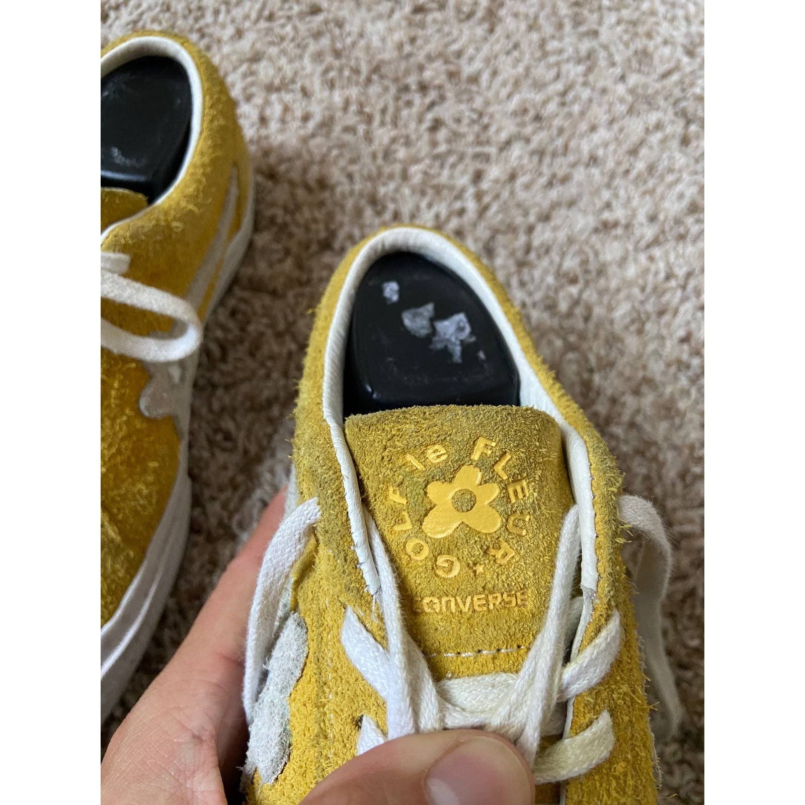 Converse × Golf Wang × Tyler The Creator Golf Le Fleur x One Star Ox Solar Power Yellow 2017 Size 8 Size US 8 / IT 38 - 6 Thumbnail