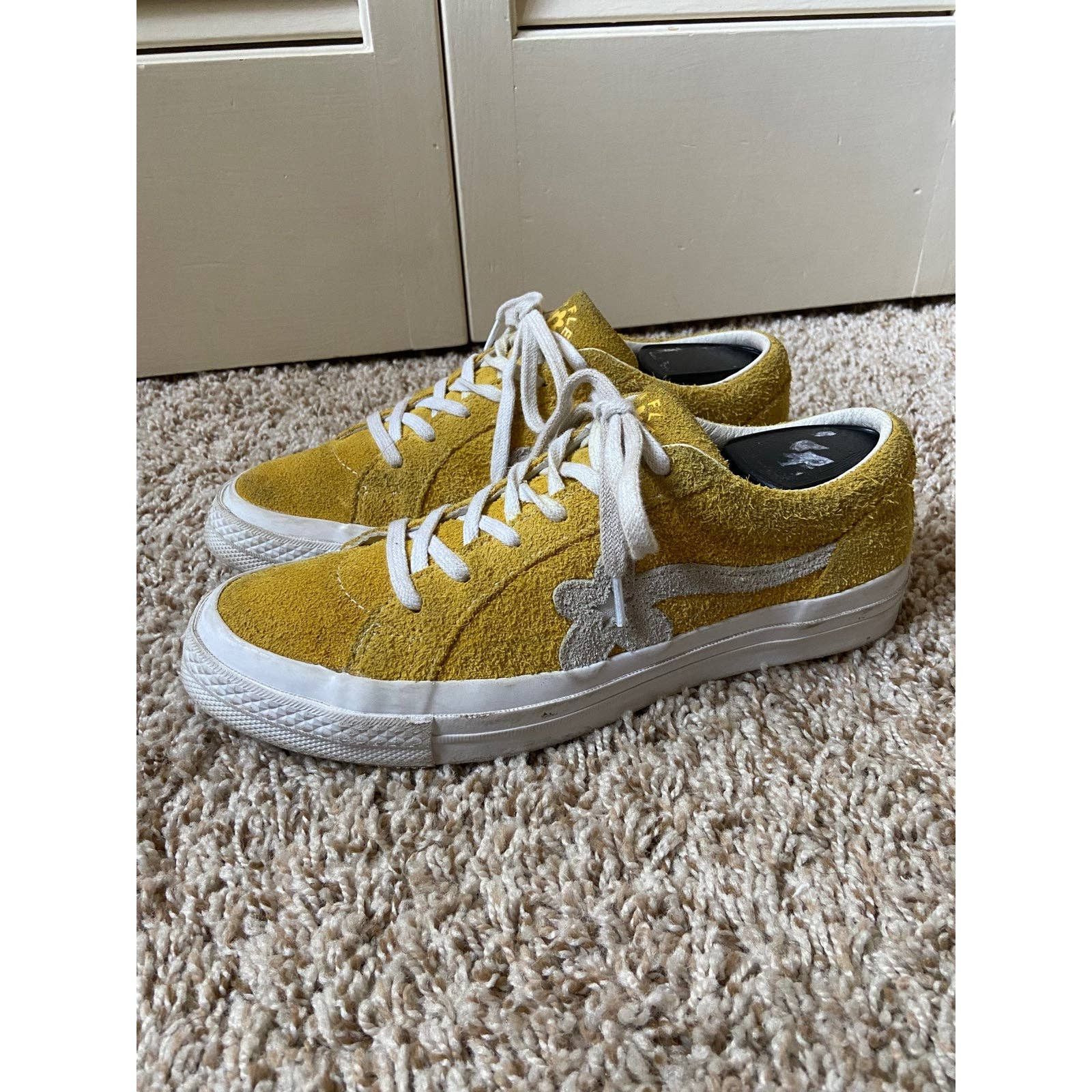 Converse × Golf Wang × Tyler The Creator Golf Le Fleur x One Star Ox Solar Power Yellow 2017 Size 8 Size US 8 / IT 38 - 4 Thumbnail