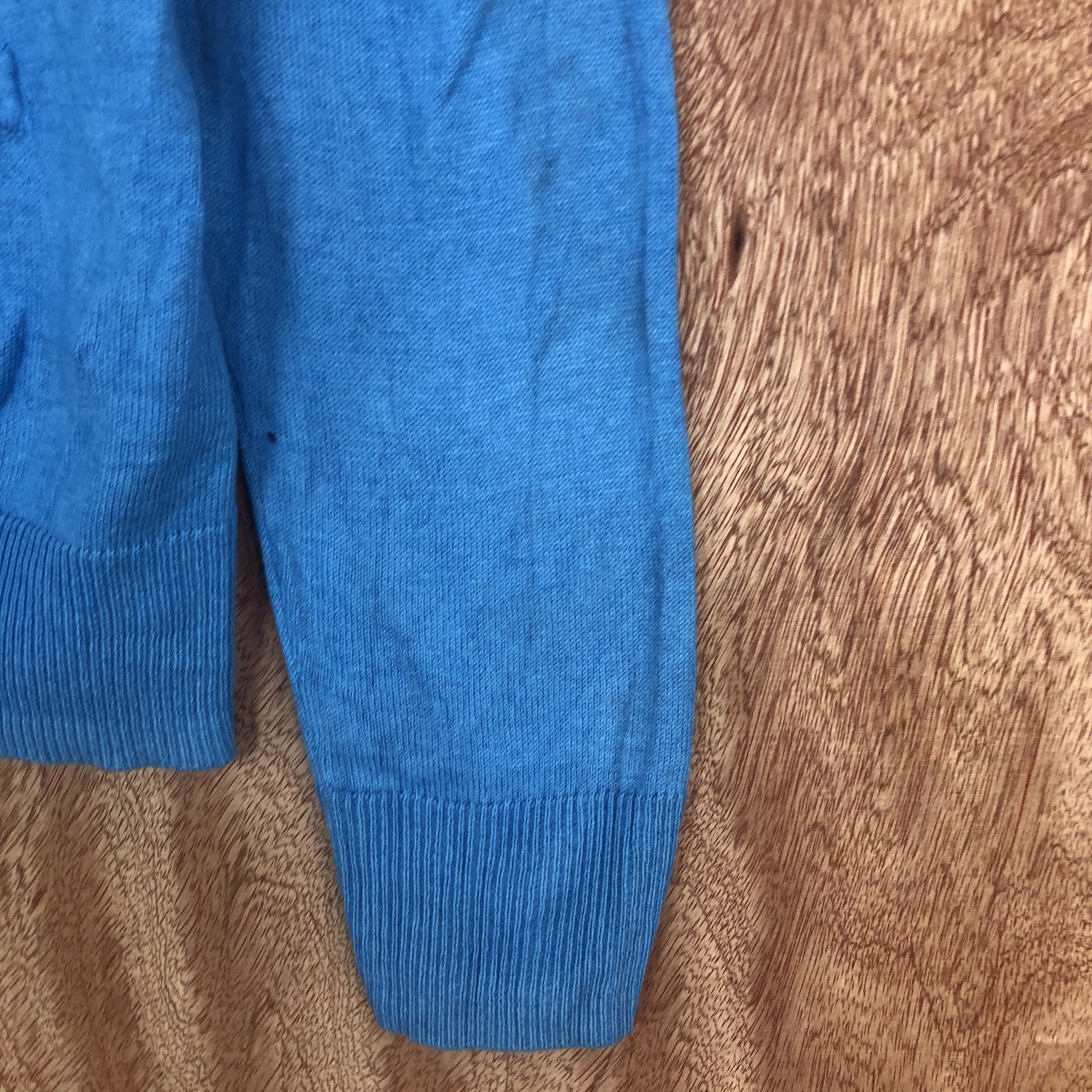 Japanese Brand Gap Navy Blue Cardigan knitwear like cobain #c513 Size US M / EU 48-50 / 2 - 3 Thumbnail