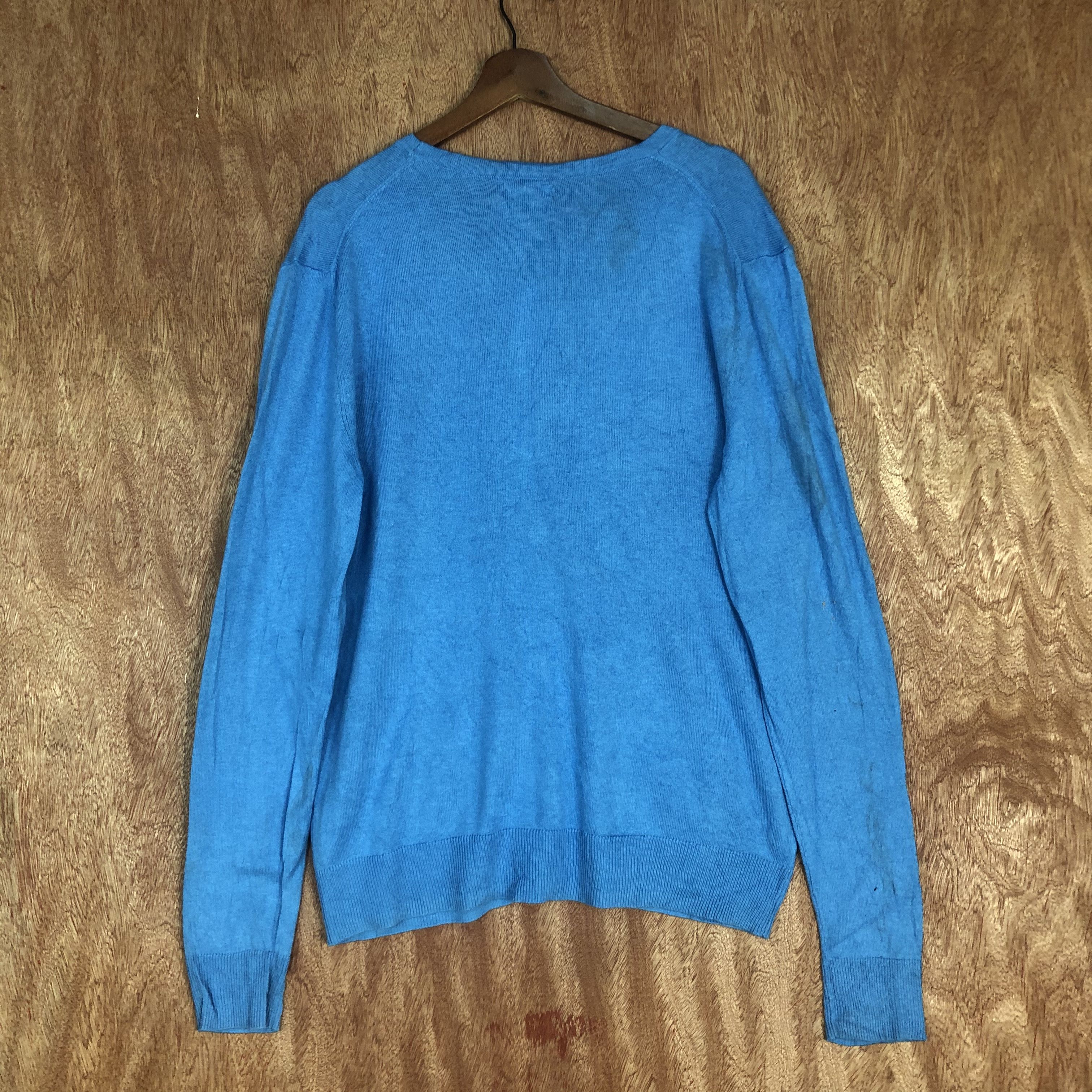 Japanese Brand Gap Navy Blue Cardigan knitwear like cobain #c513 Size US M / EU 48-50 / 2 - 8 Thumbnail