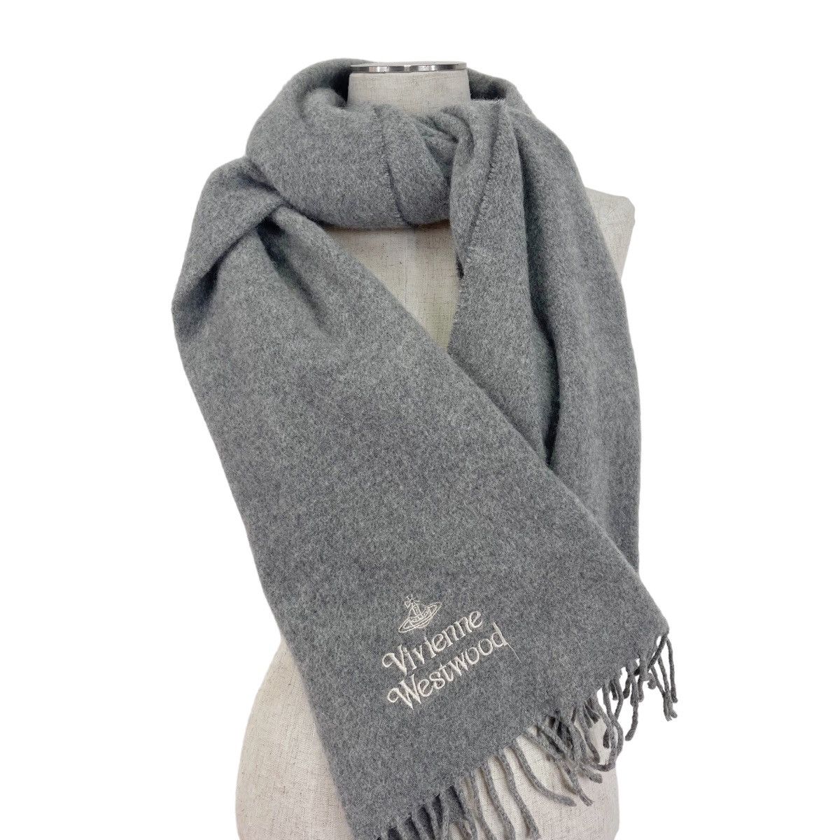 Vintage × Vivienne Westwood Vivienne Westwood Wool muffler/Scarf/Neckwear Size ONE SIZE - 1 Thumbnail