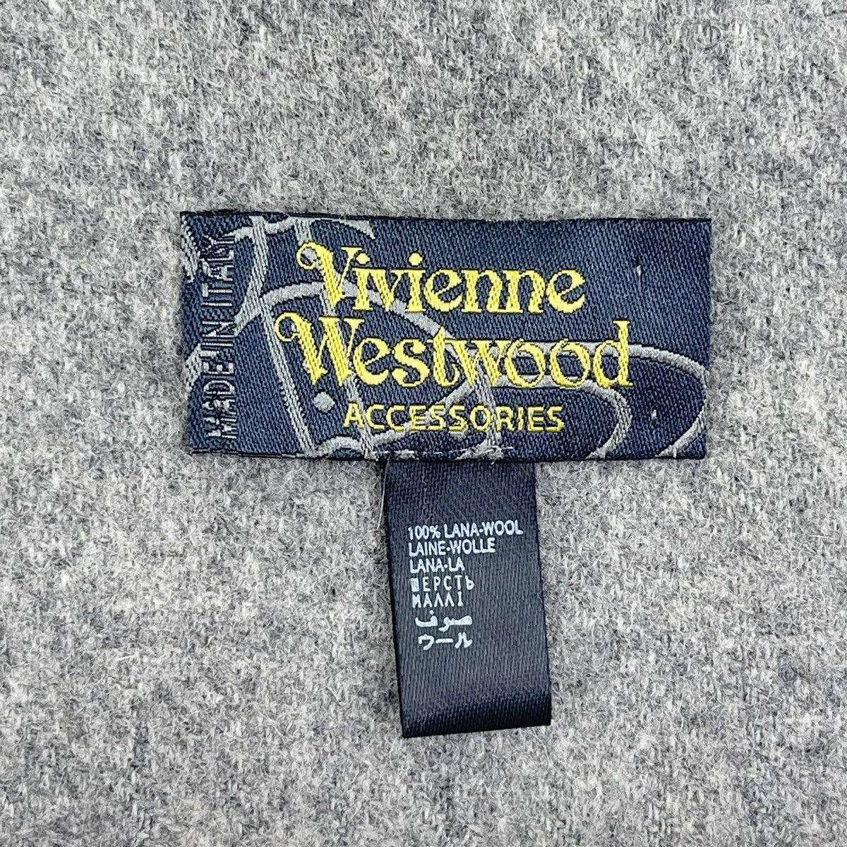 Vintage × Vivienne Westwood Vivienne Westwood Wool muffler/Scarf/Neckwear Size ONE SIZE - 6 Thumbnail