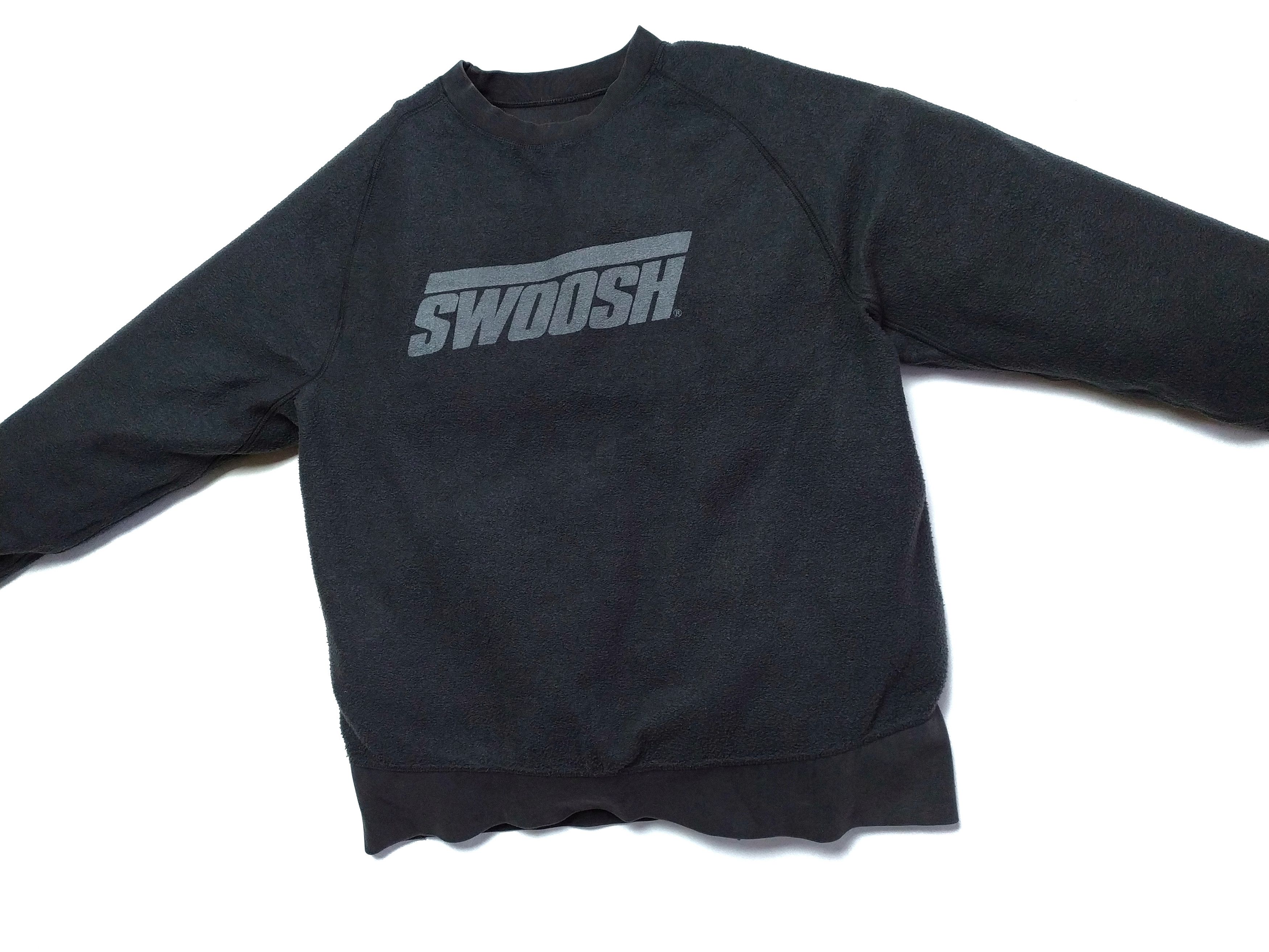 Nike Vintage Nike 2-side Swoosh Fleece Sweatshirt Size US M / EU 48-50 / 2 - 9 Thumbnail