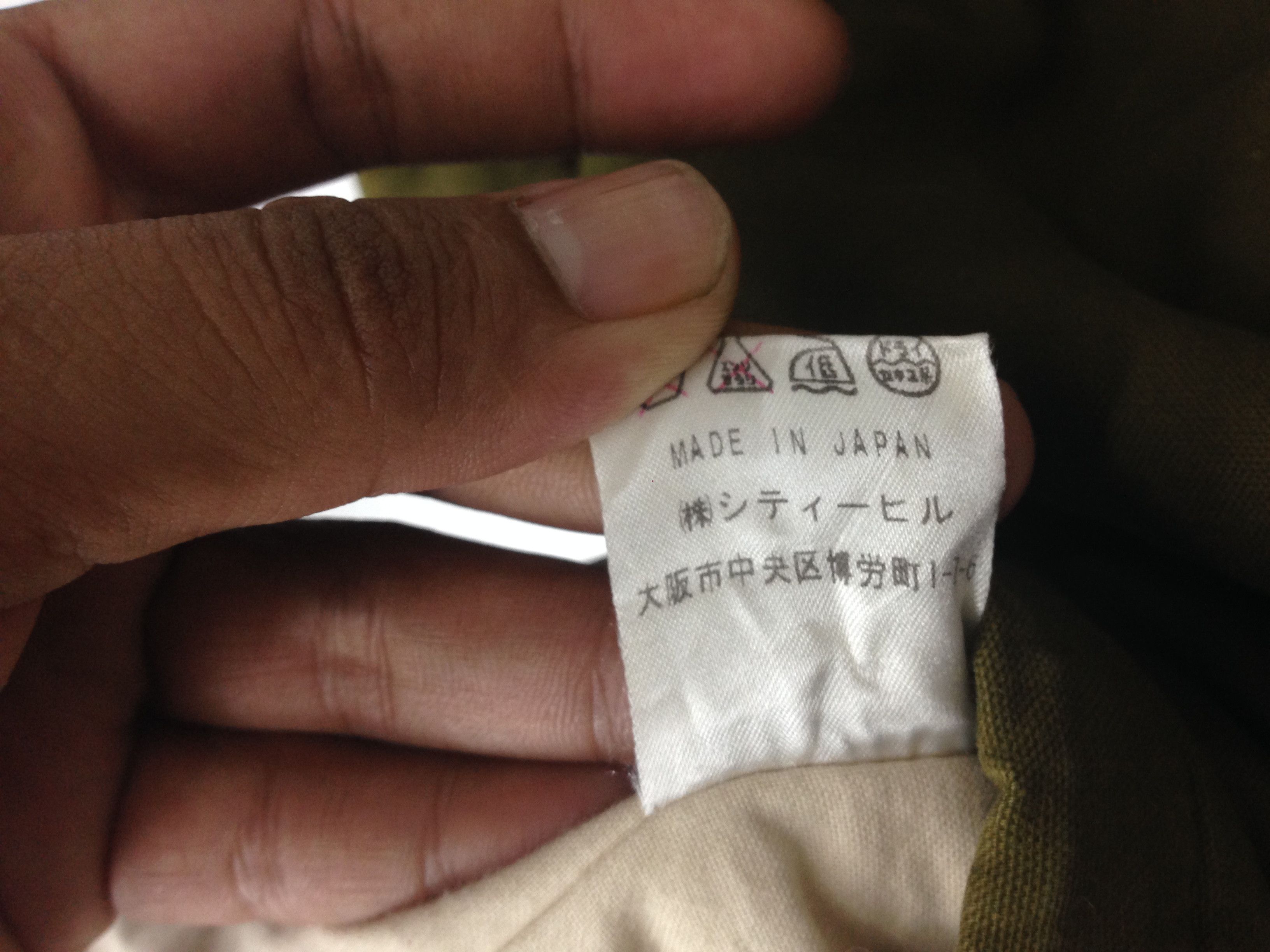 Japanese Brand Majestic Lègon Japanese Brands Green Army Reserved Size US M / EU 48-50 / 2 - 5 Thumbnail