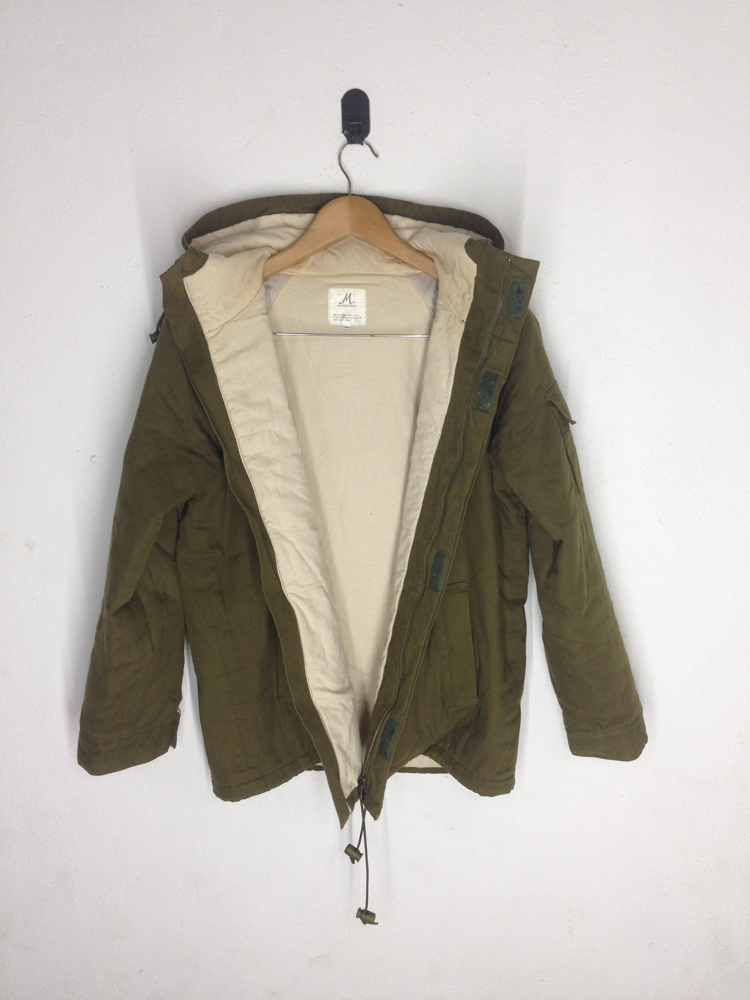 Japanese Brand Majestic Lègon Japanese Brands Green Army Reserved Size US M / EU 48-50 / 2 - 2 Thumbnail