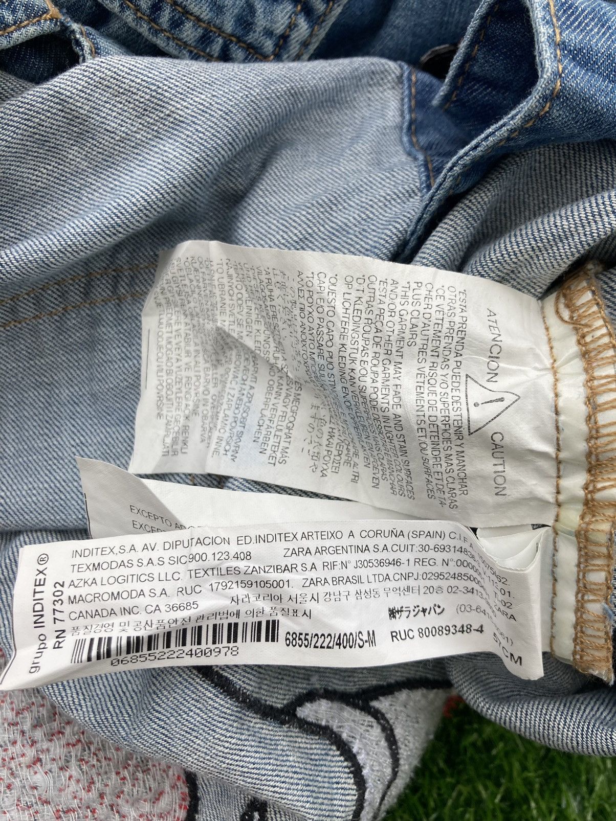 Disney × Mickey Mouse × Zara Zara x Disney Mickey Mouse Denim Wear Size US M / EU 48-50 / 2 - 9 Thumbnail