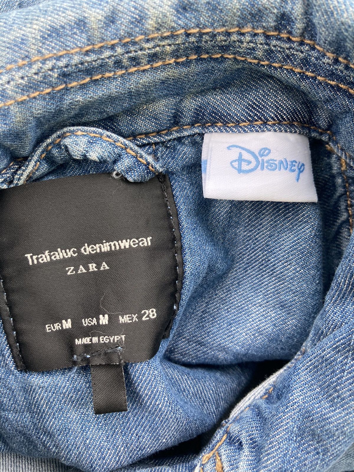 Disney × Mickey Mouse × Zara Zara x Disney Mickey Mouse Denim Wear Size US M / EU 48-50 / 2 - 8 Thumbnail