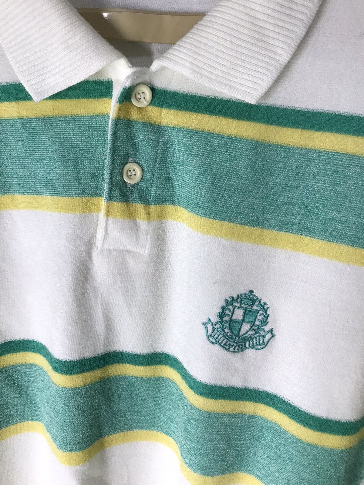 Japanese Brand × Vintage Vintage Lynx sweatshirt short sleeve stripe Size US L / EU 52-54 / 3 - 3 Thumbnail