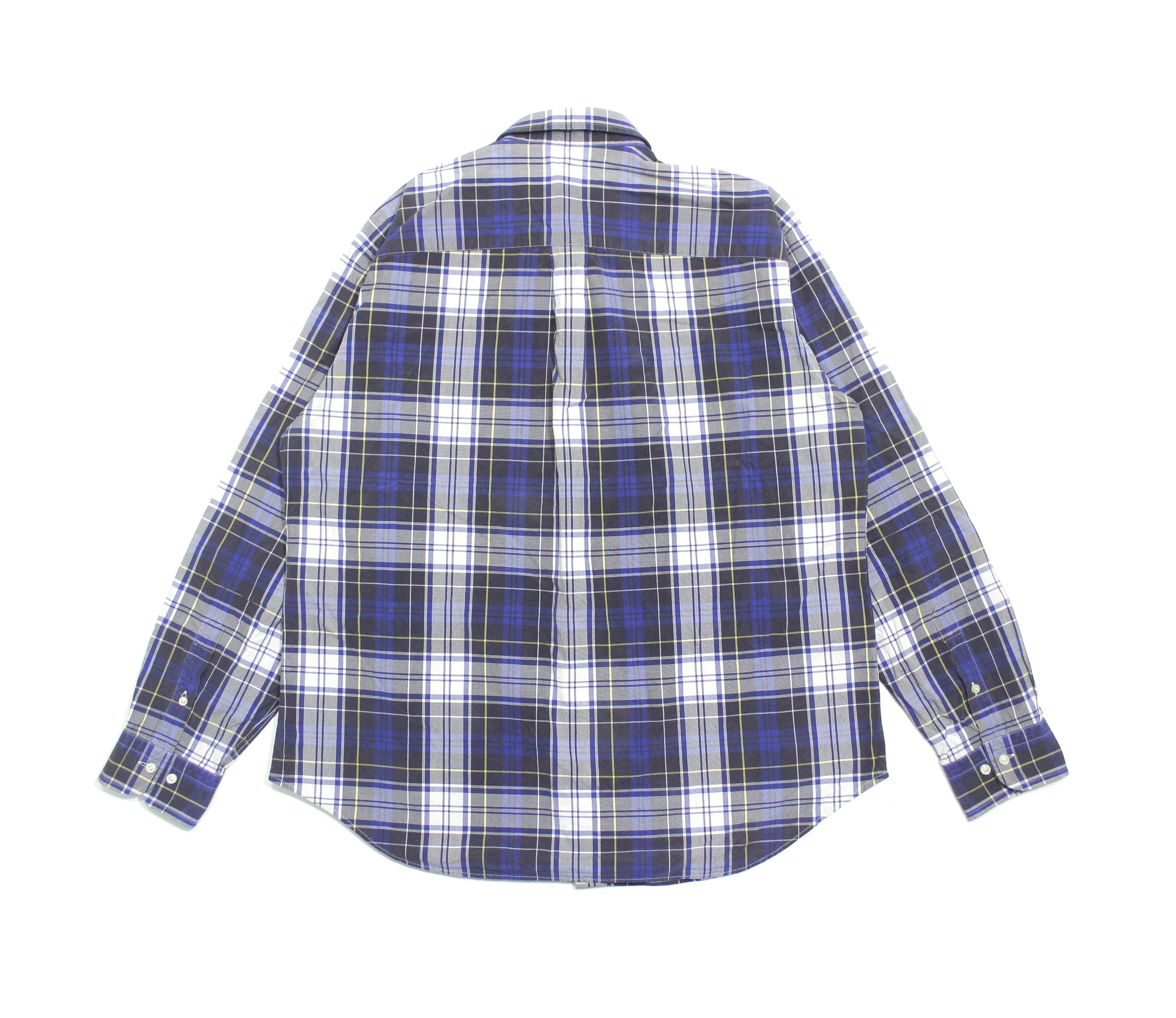Burberry Logo Plaid Vintage Soft Shirt Size US XL / EU 56 / 4 - 2 Thumbnail