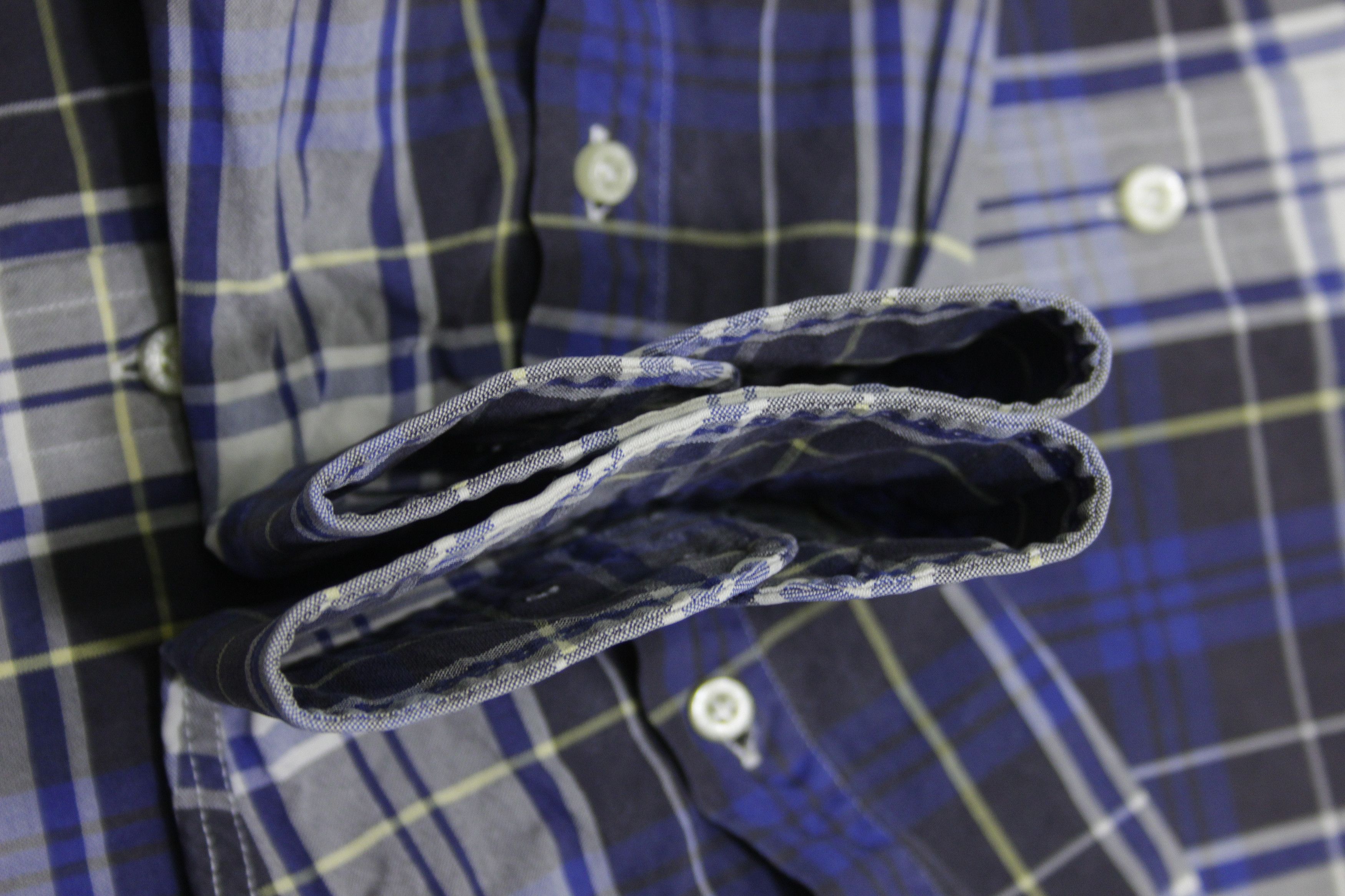 Burberry Logo Plaid Vintage Soft Shirt Size US XL / EU 56 / 4 - 8 Thumbnail