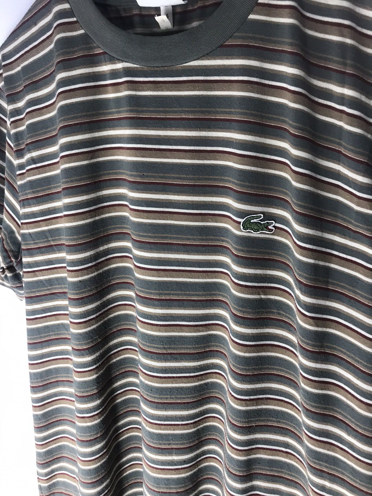 Designer × Lacoste Lacoste sport small logo stripe tee Size US XL / EU 56 / 4 - 3 Thumbnail