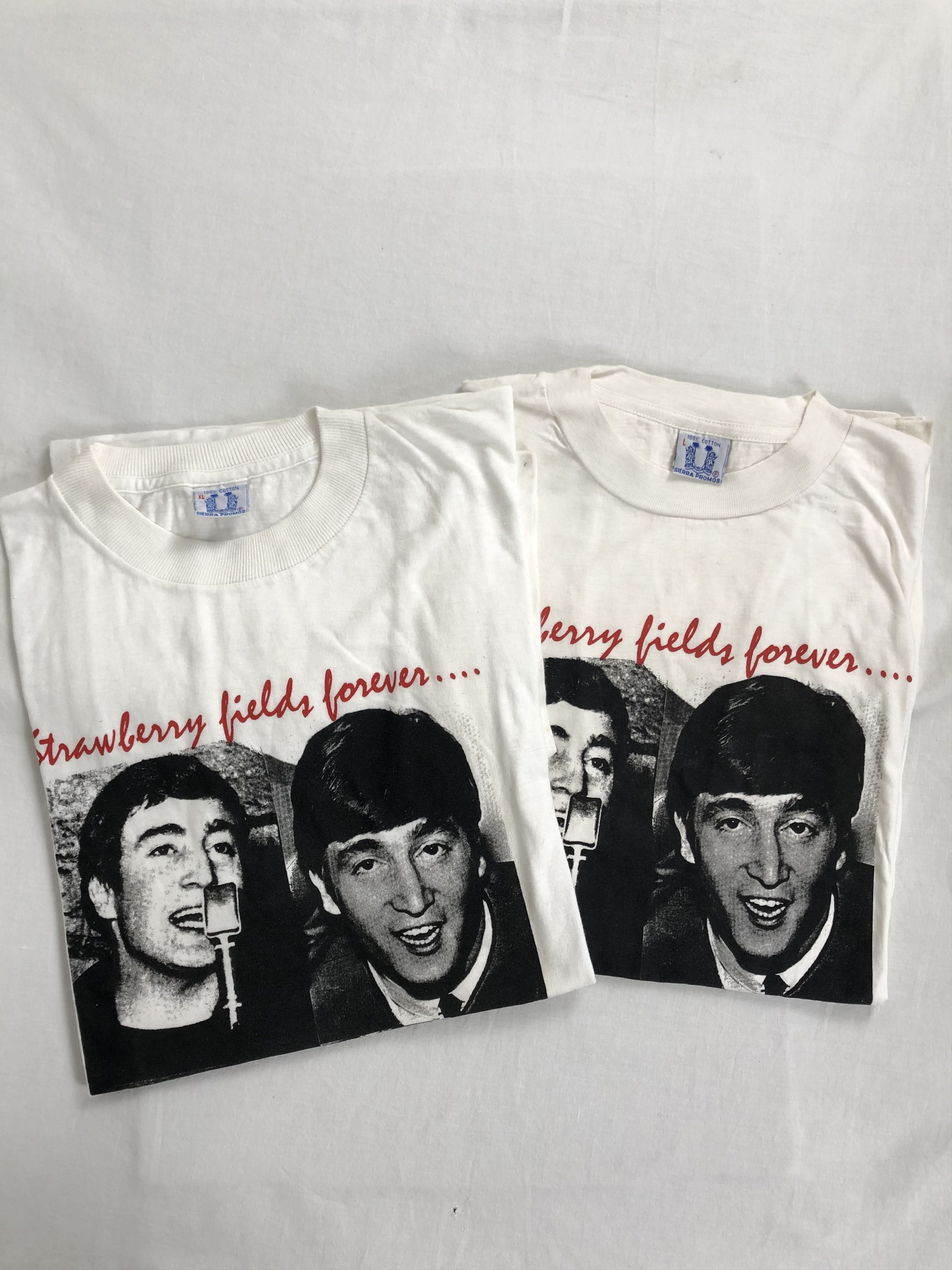 Band Tees Vintage 90s The Beatles Strawberry Fields Forever t-shirt Size US L / EU 52-54 / 3 - 2 Thumbnail
