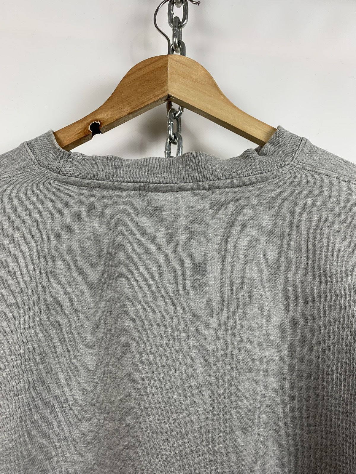 Stussy 90s Vintage Stussy Embroidered Logo Crewneck Grey Sweatshirt Size US XL / EU 56 / 4 - 13 Thumbnail