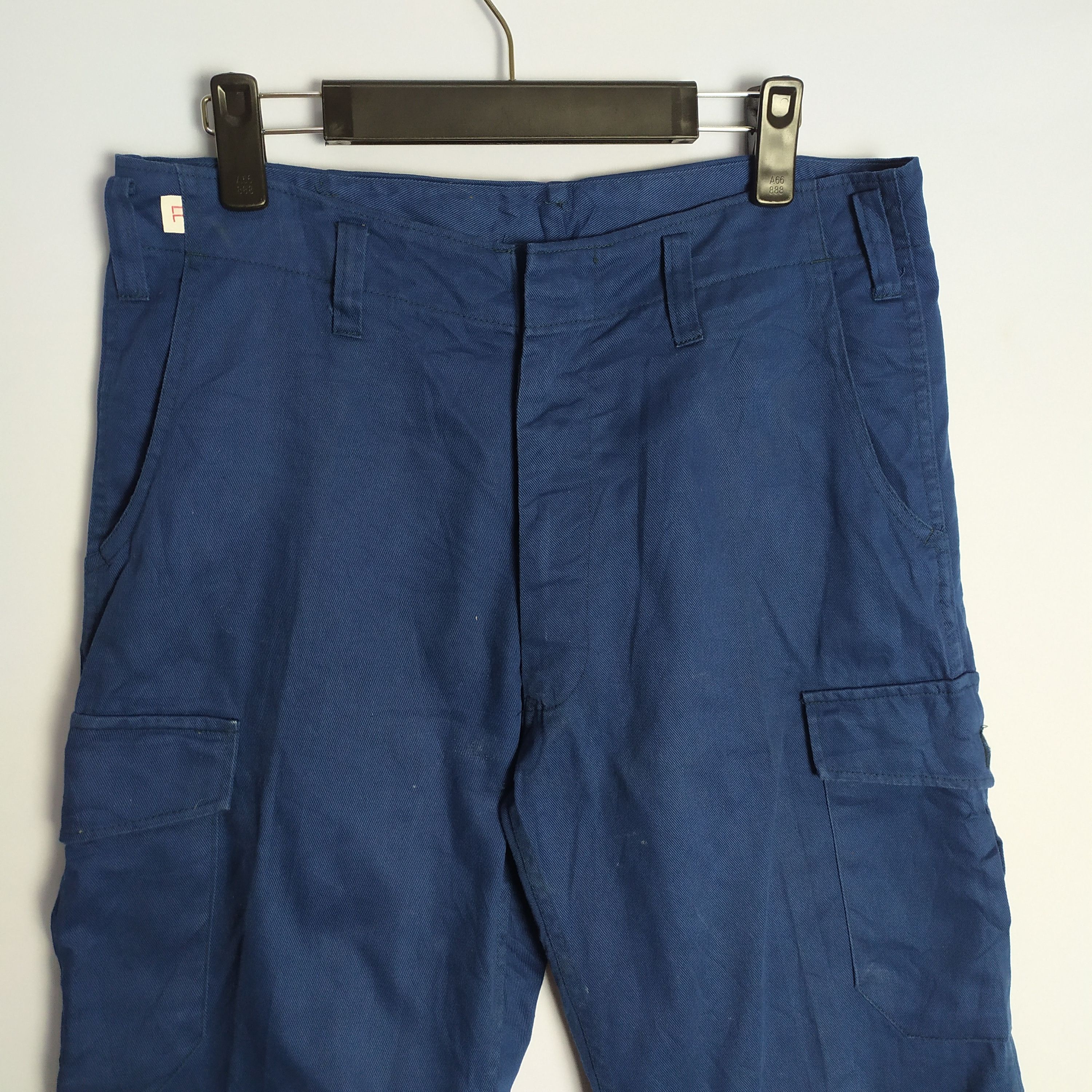 Japanese Brand JAPANESE BRAND BLUE CARGO PANTS Size US 32 / EU 48 - 4 Thumbnail