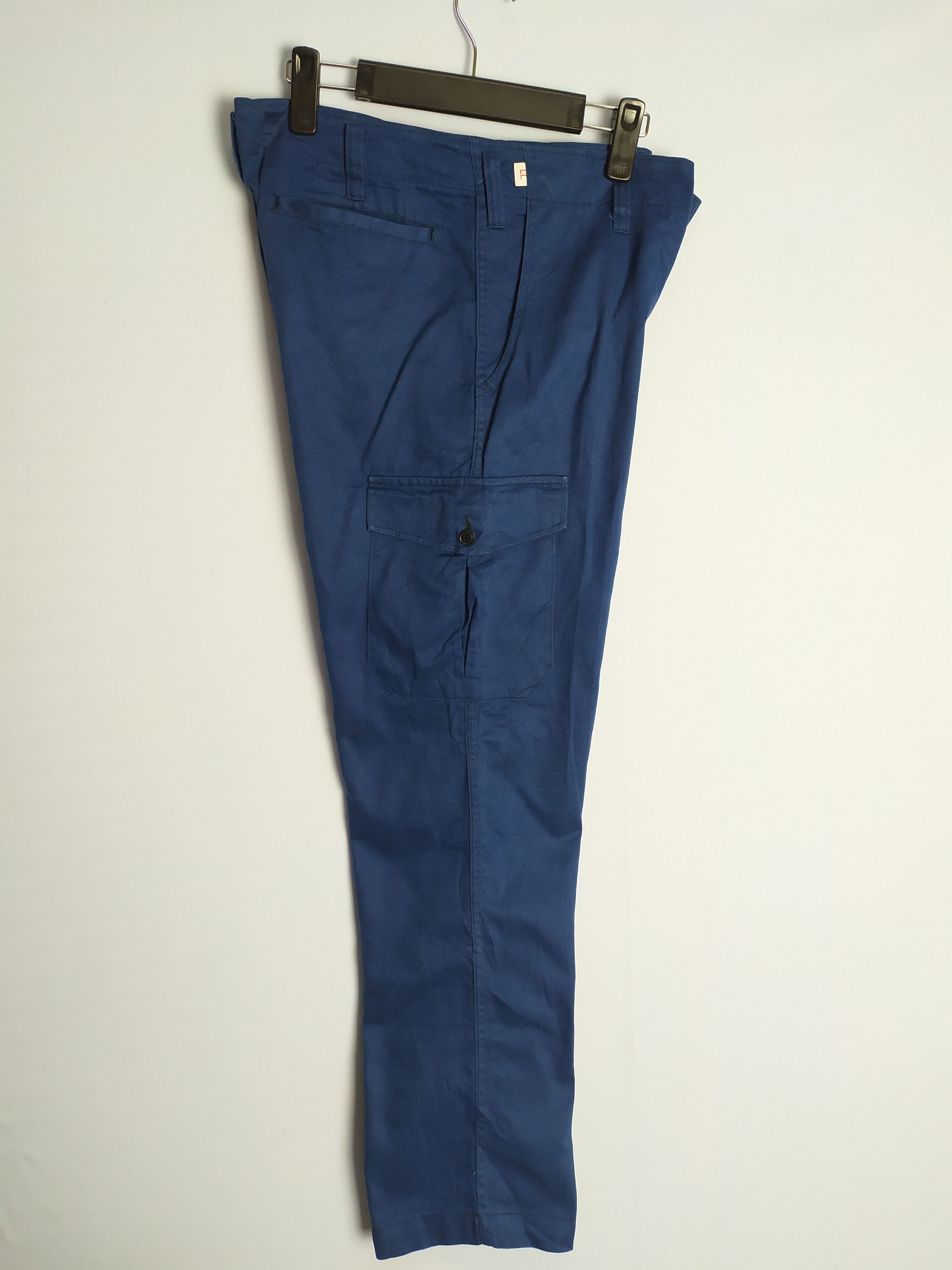 Japanese Brand JAPANESE BRAND BLUE CARGO PANTS Size US 32 / EU 48 - 13 Thumbnail