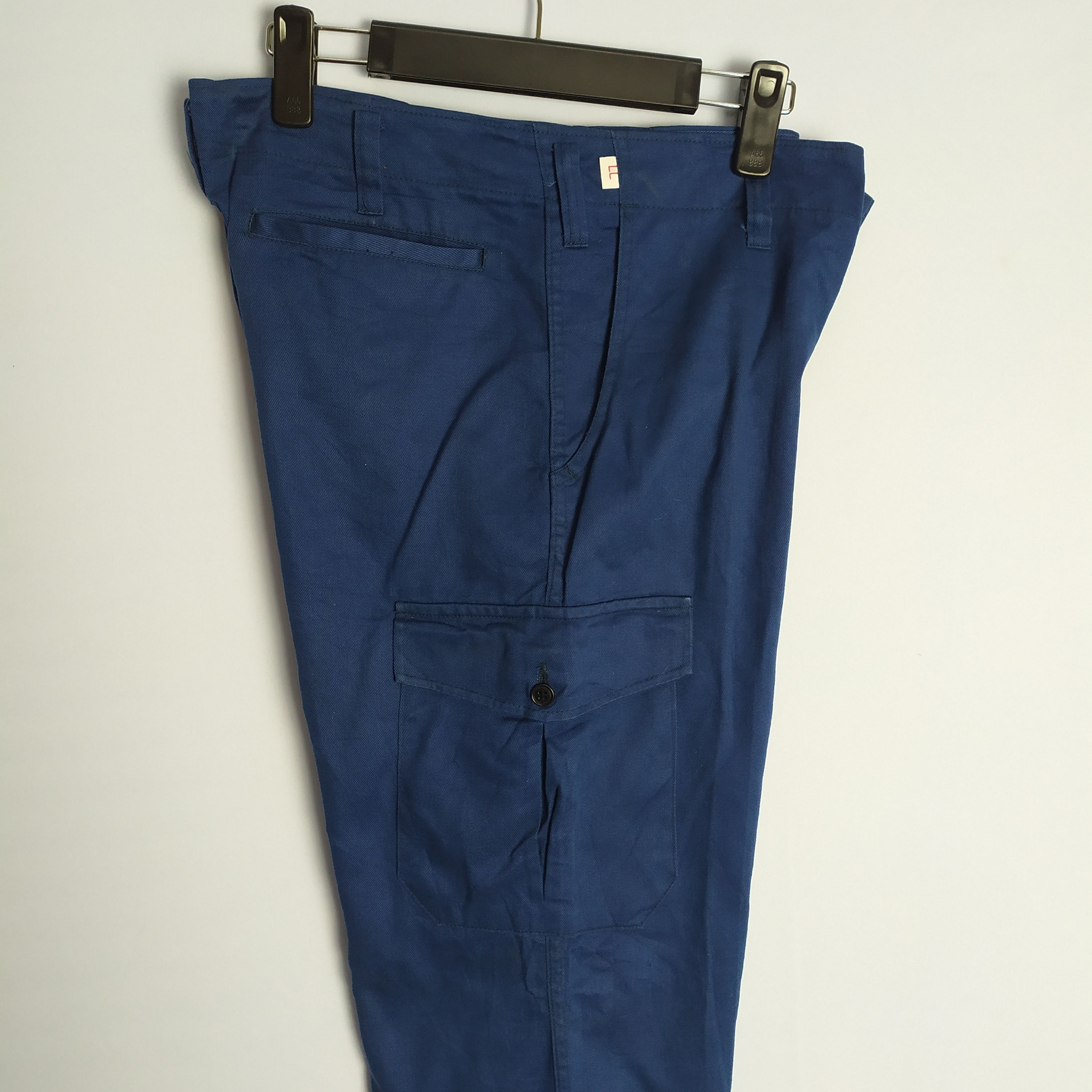 Japanese Brand JAPANESE BRAND BLUE CARGO PANTS Size US 32 / EU 48 - 12 Thumbnail